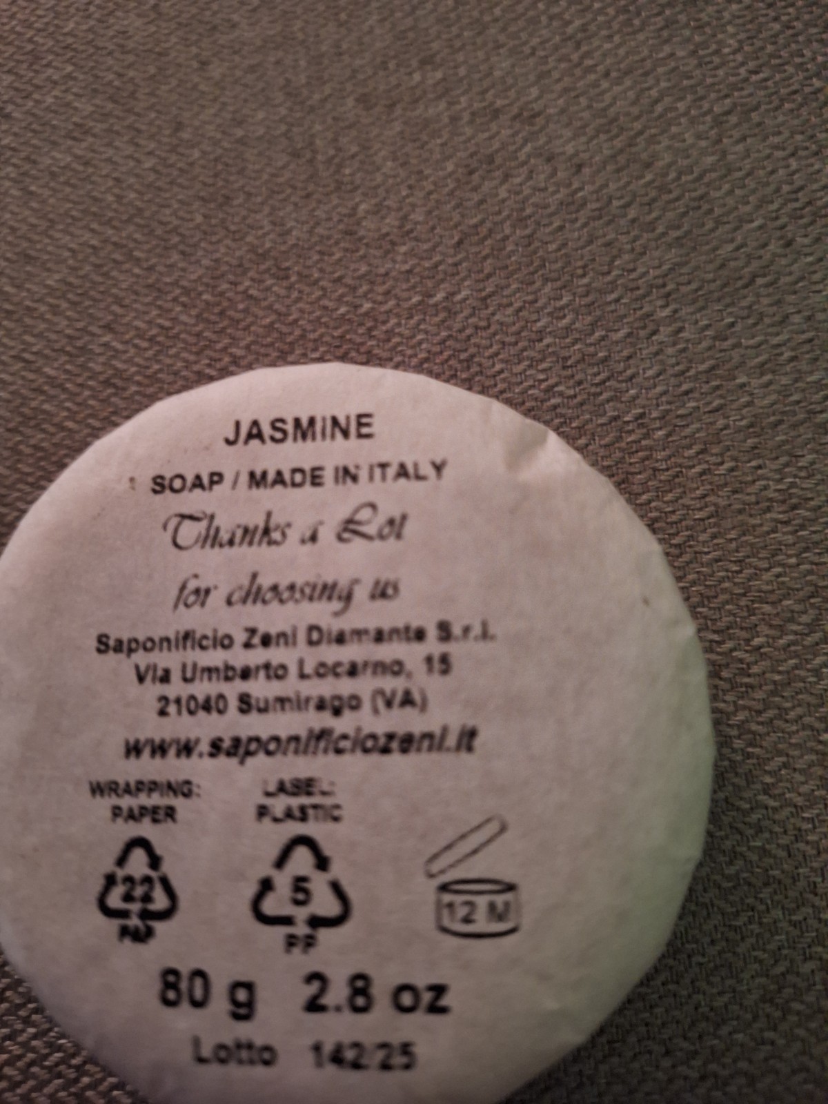 Dismantle Jasmine Soap