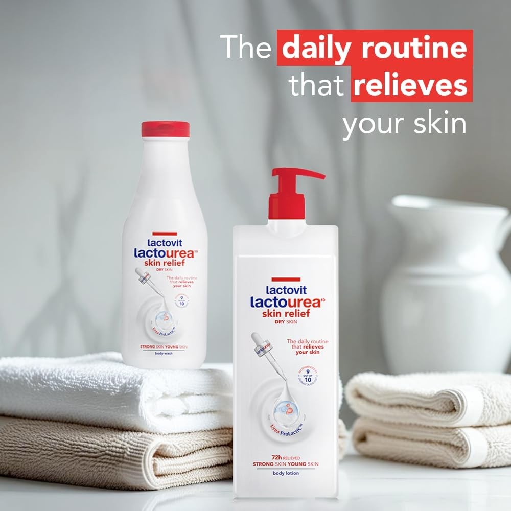 Lactourea Body Wash | Hydrating Shower Gel for Dry Skin | With Urea ProLactiC10