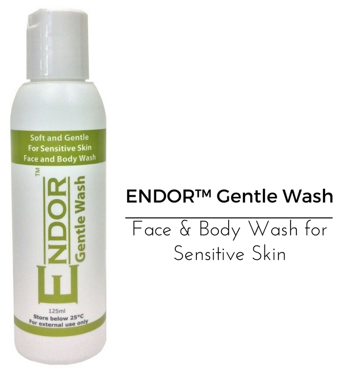 Gentle wash for sensitive skin. Suitable face and all over body.