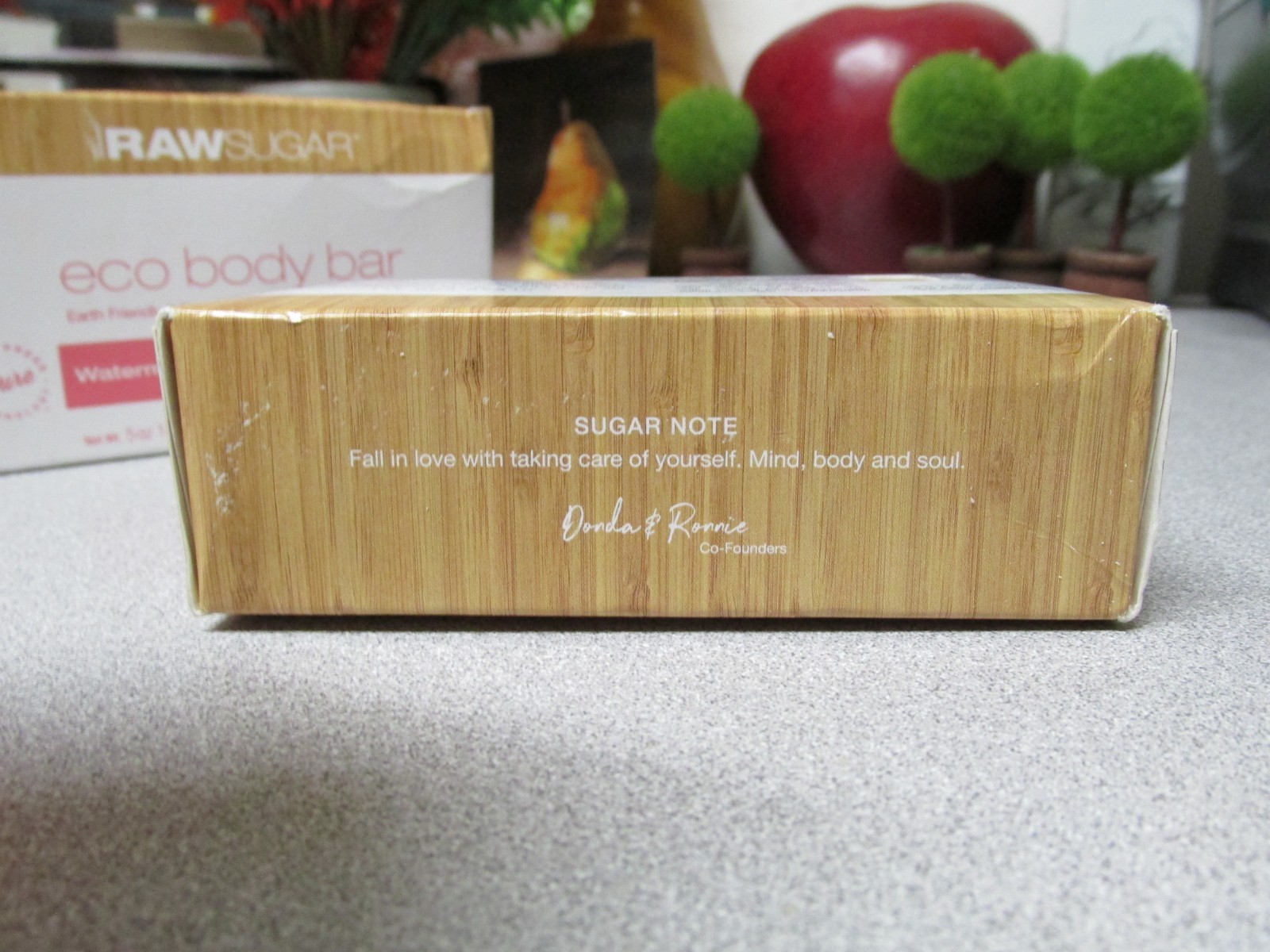 2 Raw Sugar Eco Body Bar Watermelon + Fresh Mint 5oz Vegan