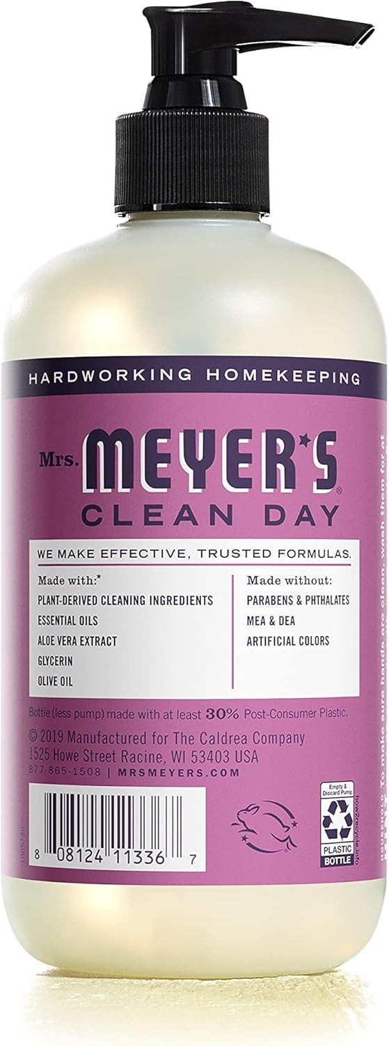 Mrs. Meyer’s CLEAN DAY Liquid Hand Soap PLUM BERRY Scent 12.5 Fl Oz Pump NEW