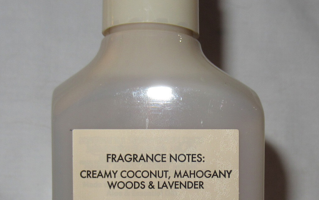 Bath & Body Works Gentle Gel Hand Soap Lot Set 2 MAHOGANY COCONUT w/ essen. oils