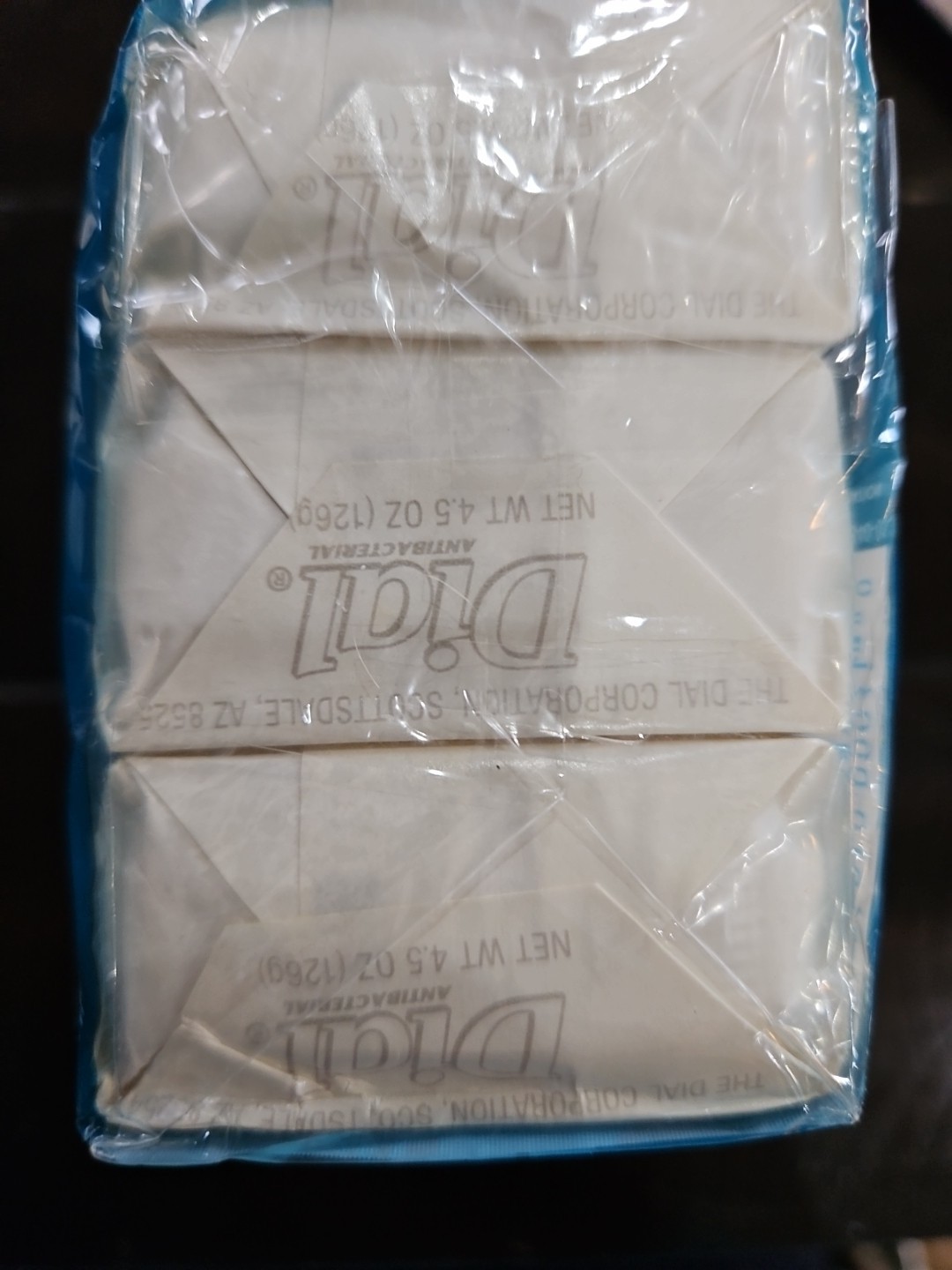 Vintage Dial SPRING WATER Antibacterial Deodorant Bar Soap, 4oz, 3ct pack Sealed