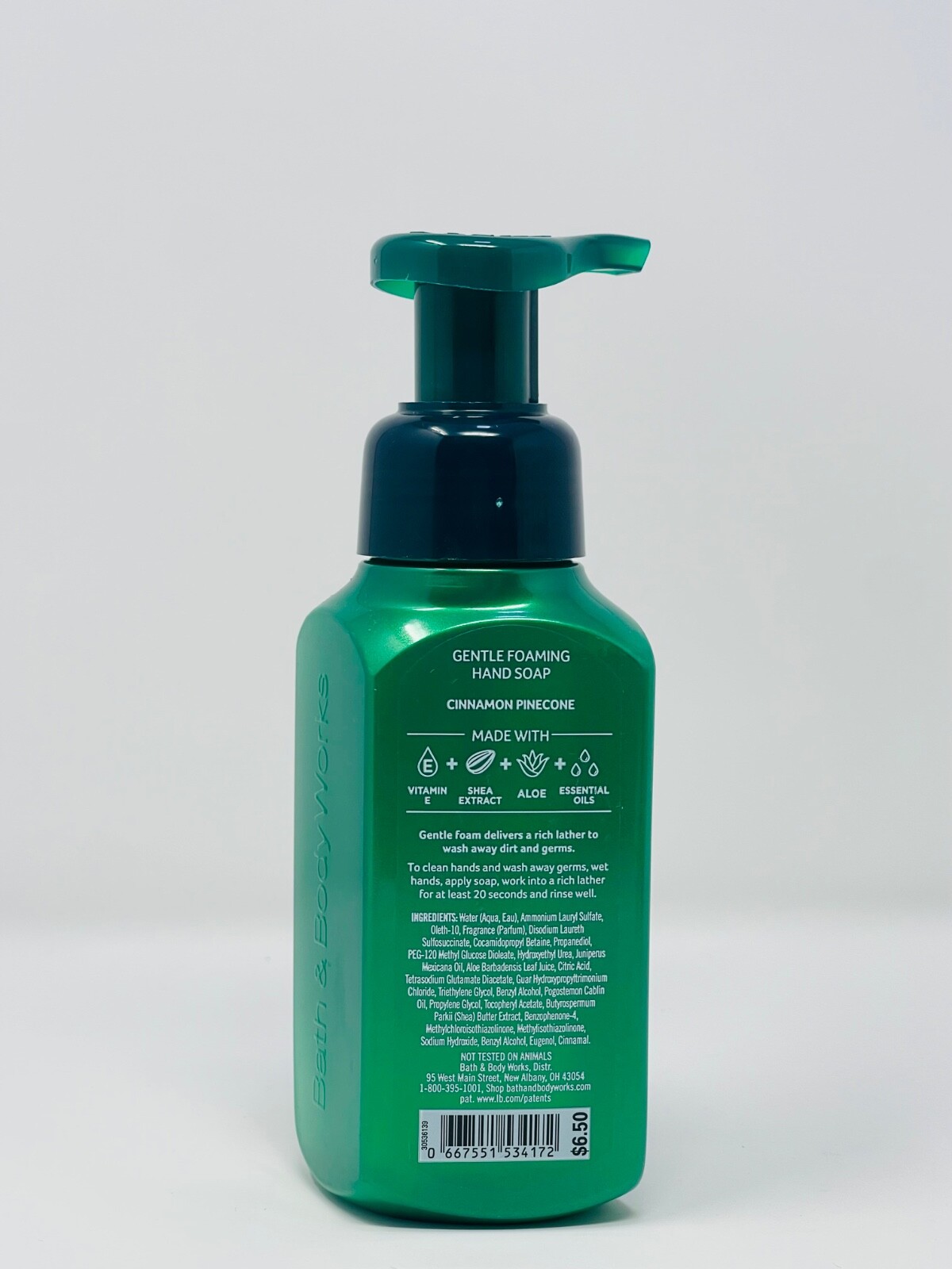 BATH & BODY WORKS CINNAMON PINECONE GENTLE FOAMING HAND SOAP 8.75 FLOZ/259mL NEW