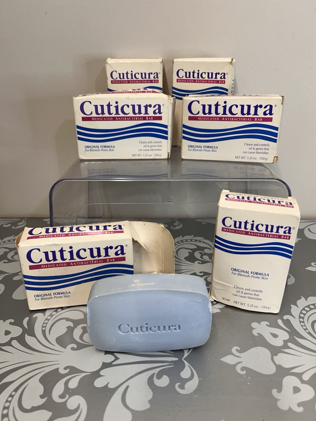 Cuticura Medicated Bar Soap X6 Expired For Props 5.25 Oz Each