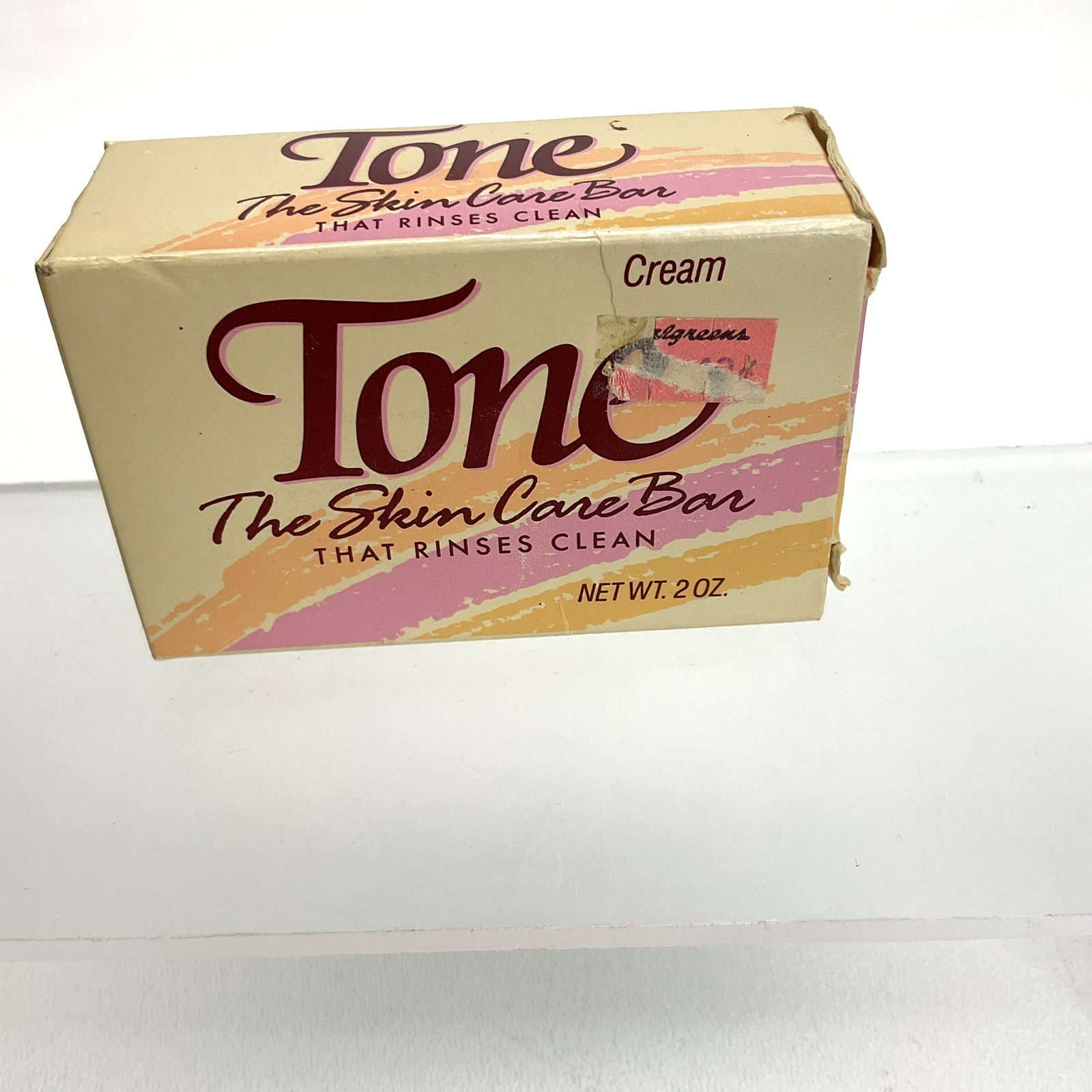 Tone Cream Travel Size Bar Soap 2 oz New Skin Care That Rinses Clean