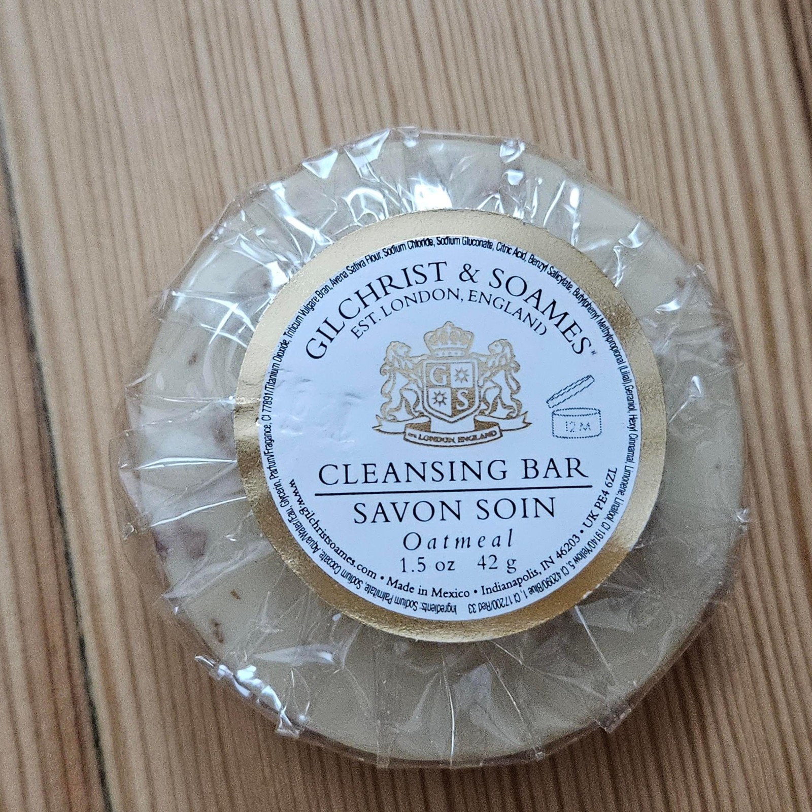 Gilchrist & Soames Cleansing Bar – Oatmeal Soap 1.5 oz Lot of 9