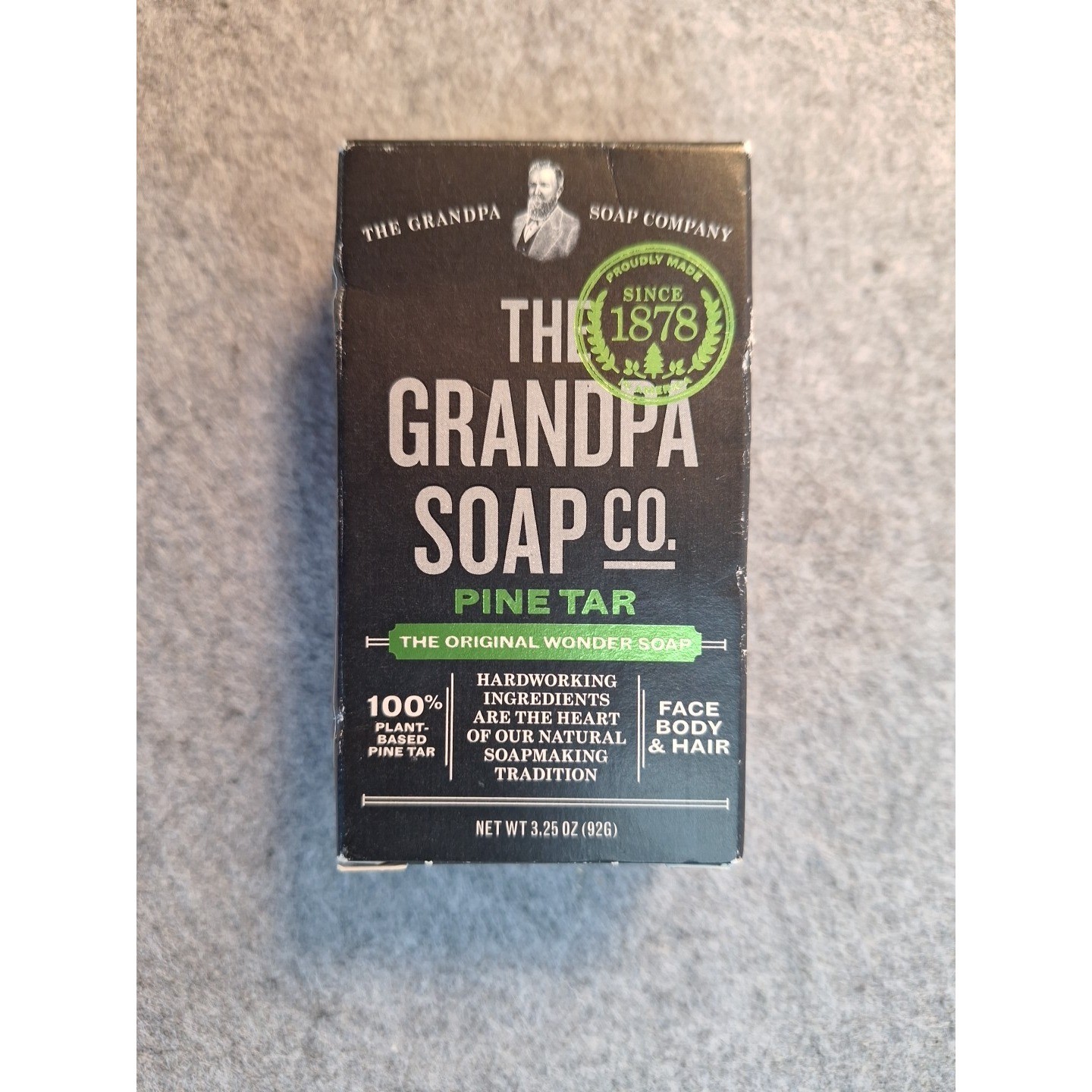 Grandpa’s Pine Tar Bar Soap – 3.25 oz