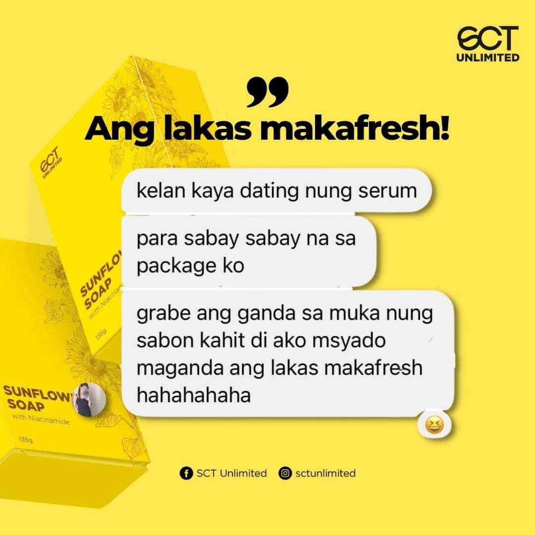 Skin Can Tell Sunflower Kojic Niacinamide Soap