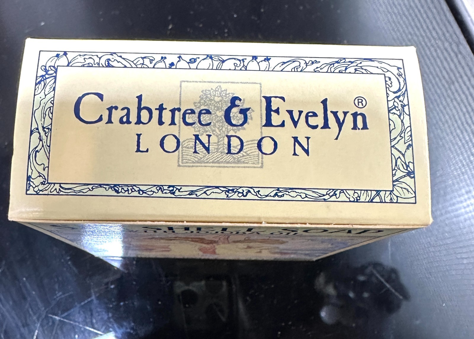 Vintage Crabtree & Evelyn Jojoba Oil Sea Shell Soap 3.5 oz Bar NOS 1978