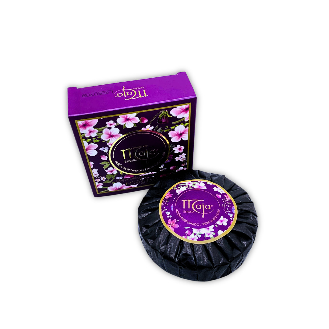 Maja España Plum Blossom Perfumed Soap Bar – Floral Scent | 3.5 oz