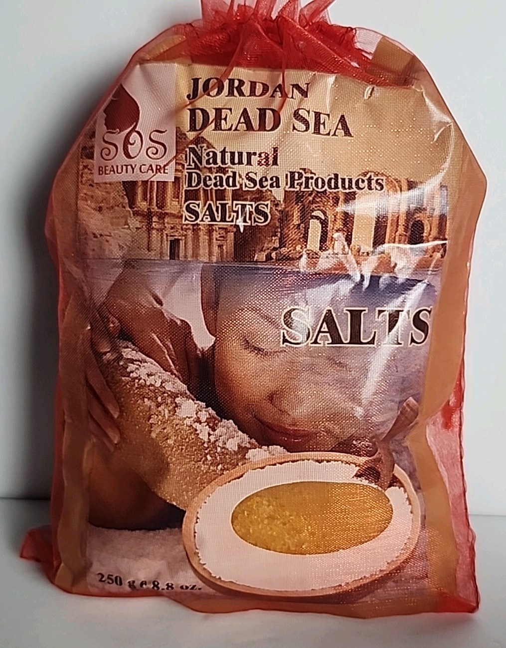 SOS Beauty Care Natural Dead Sea From Jordan Soap, Mask & Salts Stocking Stuffer