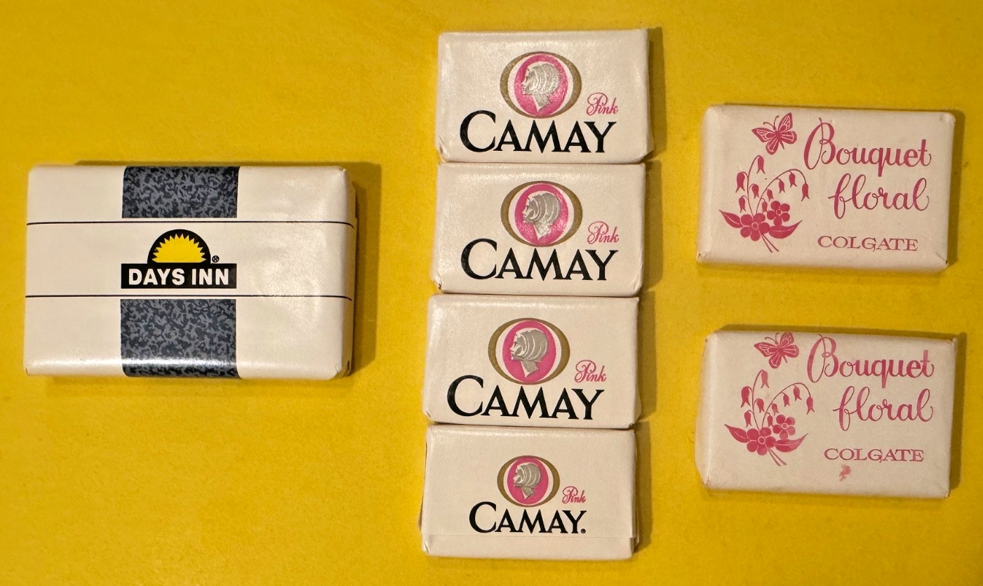VTG Bar Soap Travel Size: Bouquet Floral Door County Sturgeon Bay, 4 Camay