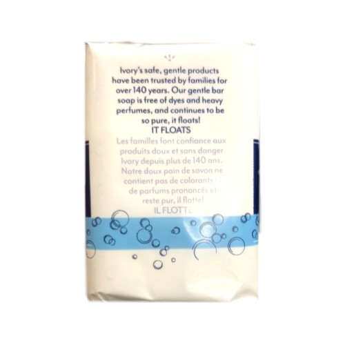 3 Pack Simply Ivory Bath Bar For Unisex By Ivory 3 Each