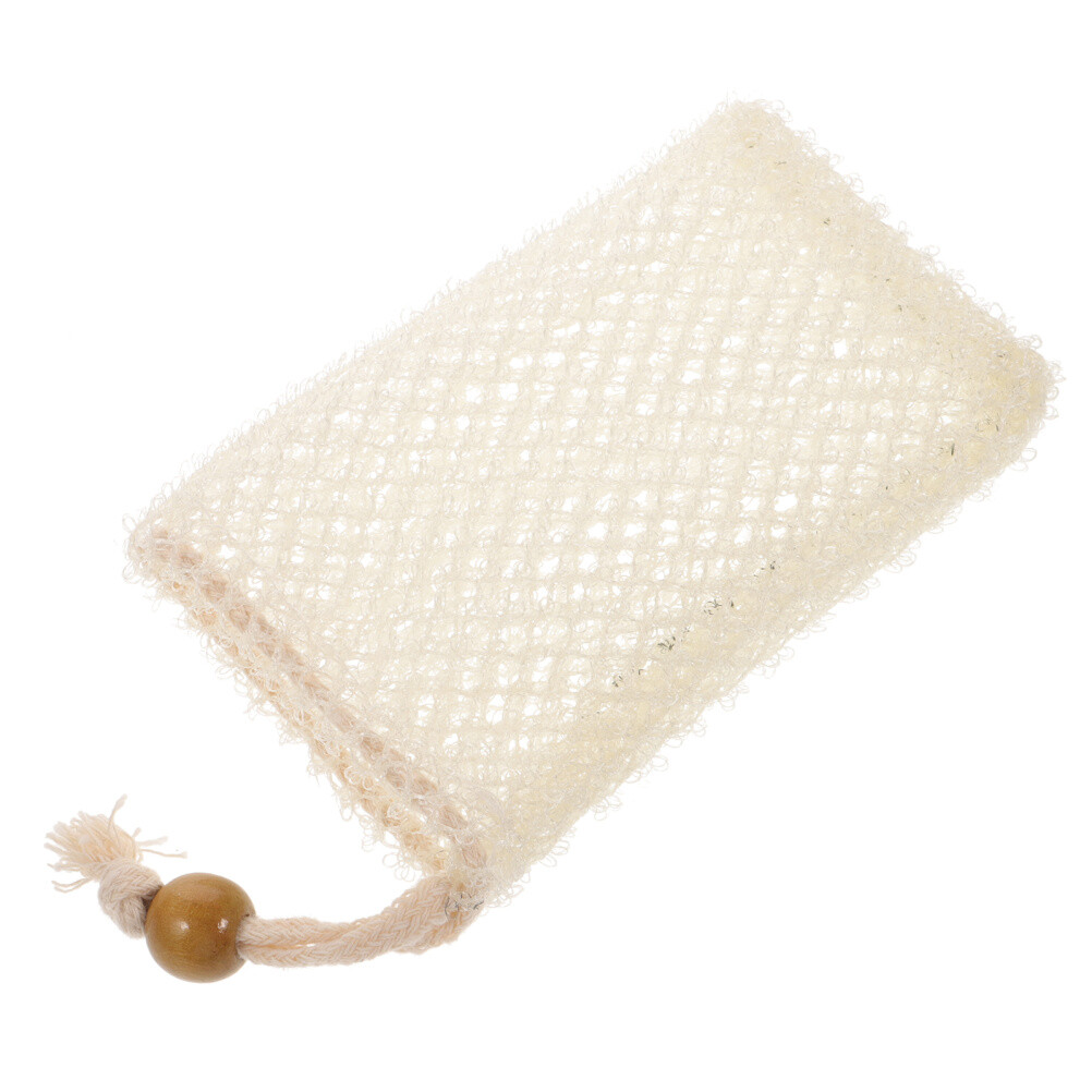 Exfoliating Soap Saver Pouch Nylon Soap Bubble Storage Bag for Bath