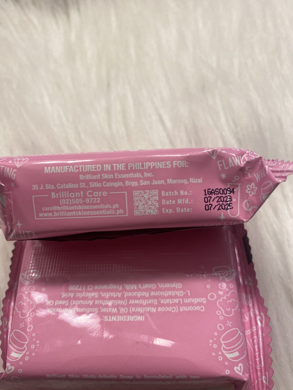 1pc Brilliant Skin EssentialsGluta- Arbutin Soap 135g (🇺🇸 Seller)