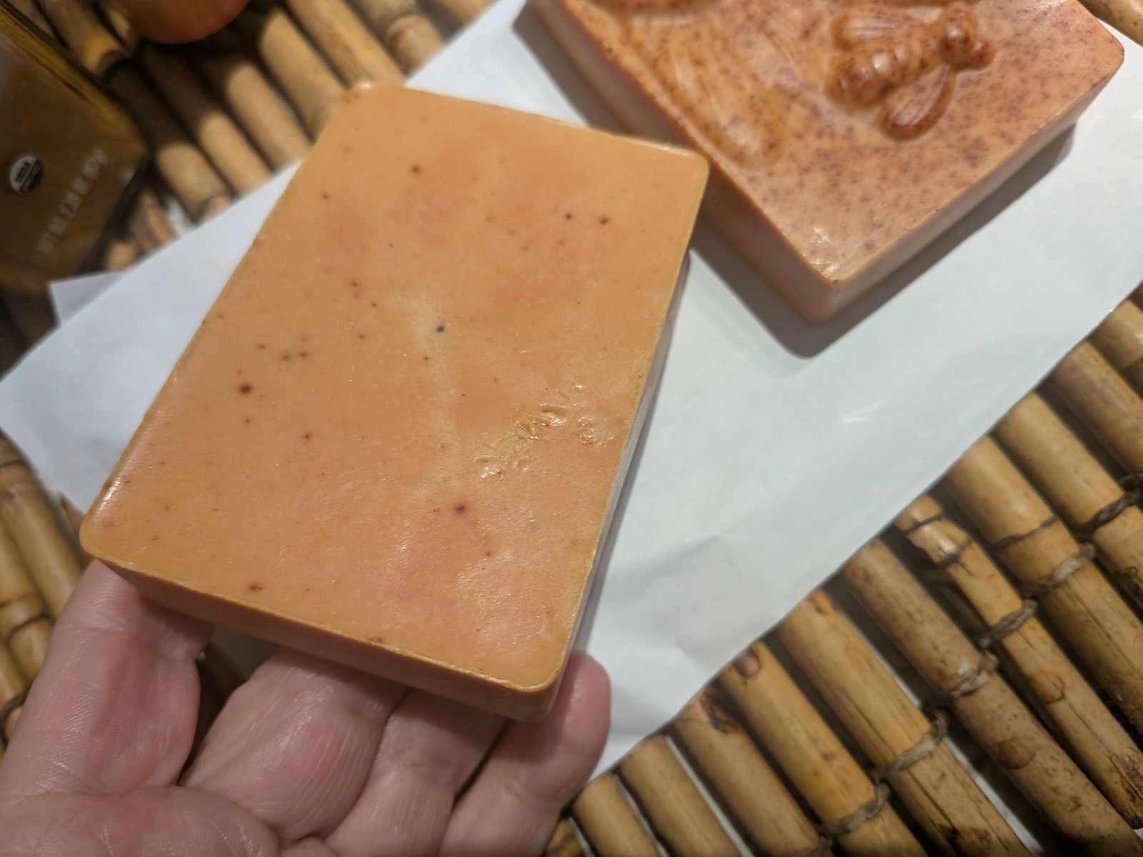 Rooted Radiance Organic Soap Carrot Sandalwood- Patchouli Turmeric