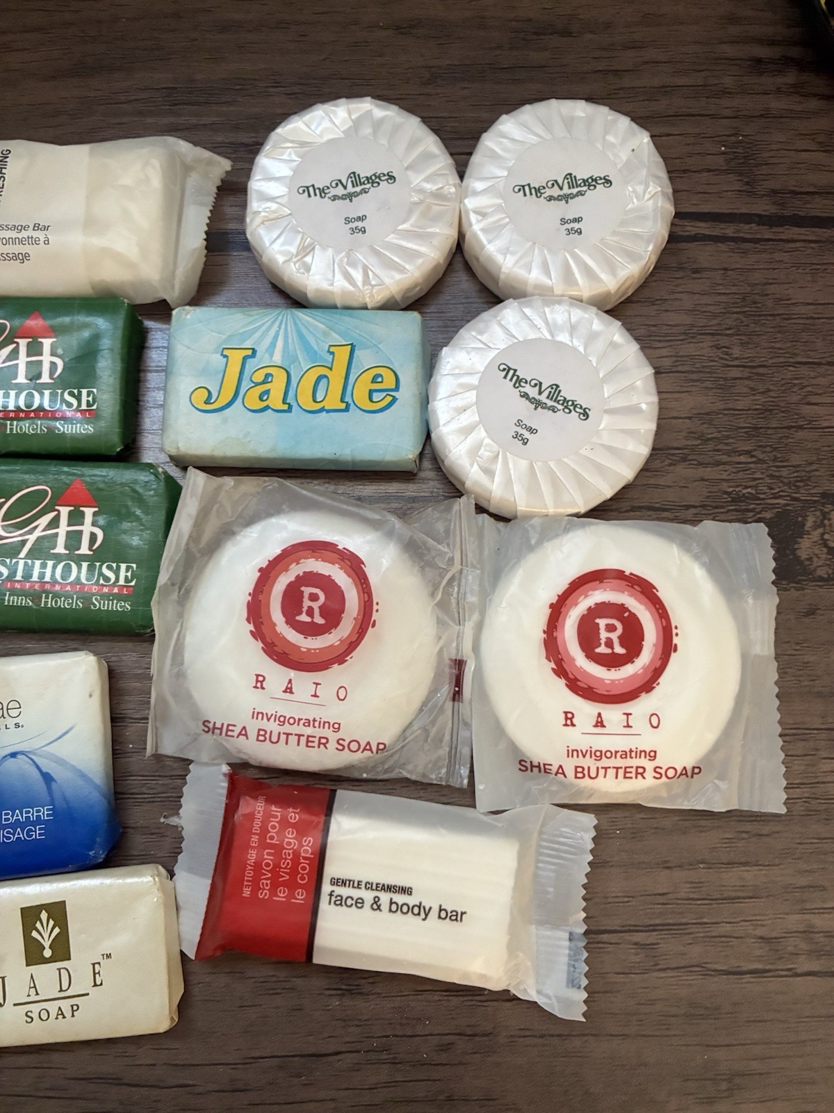 Various Travel Soap Bars Lot Of 15