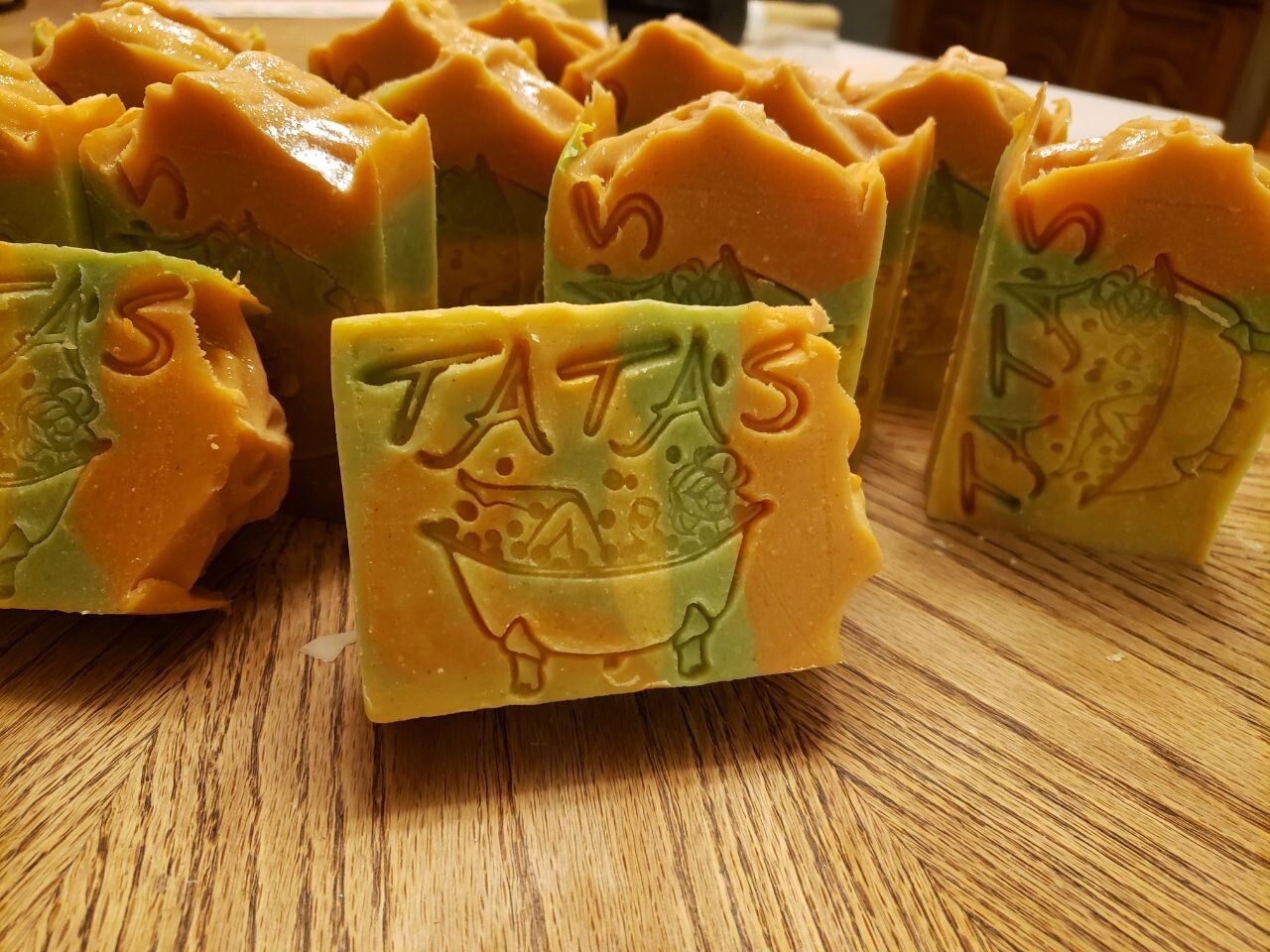 Tatas Handmade Goat Milk Soap Hemp Shea Oatmeal Tallow Quick Ship! 4.7-5oz Bars