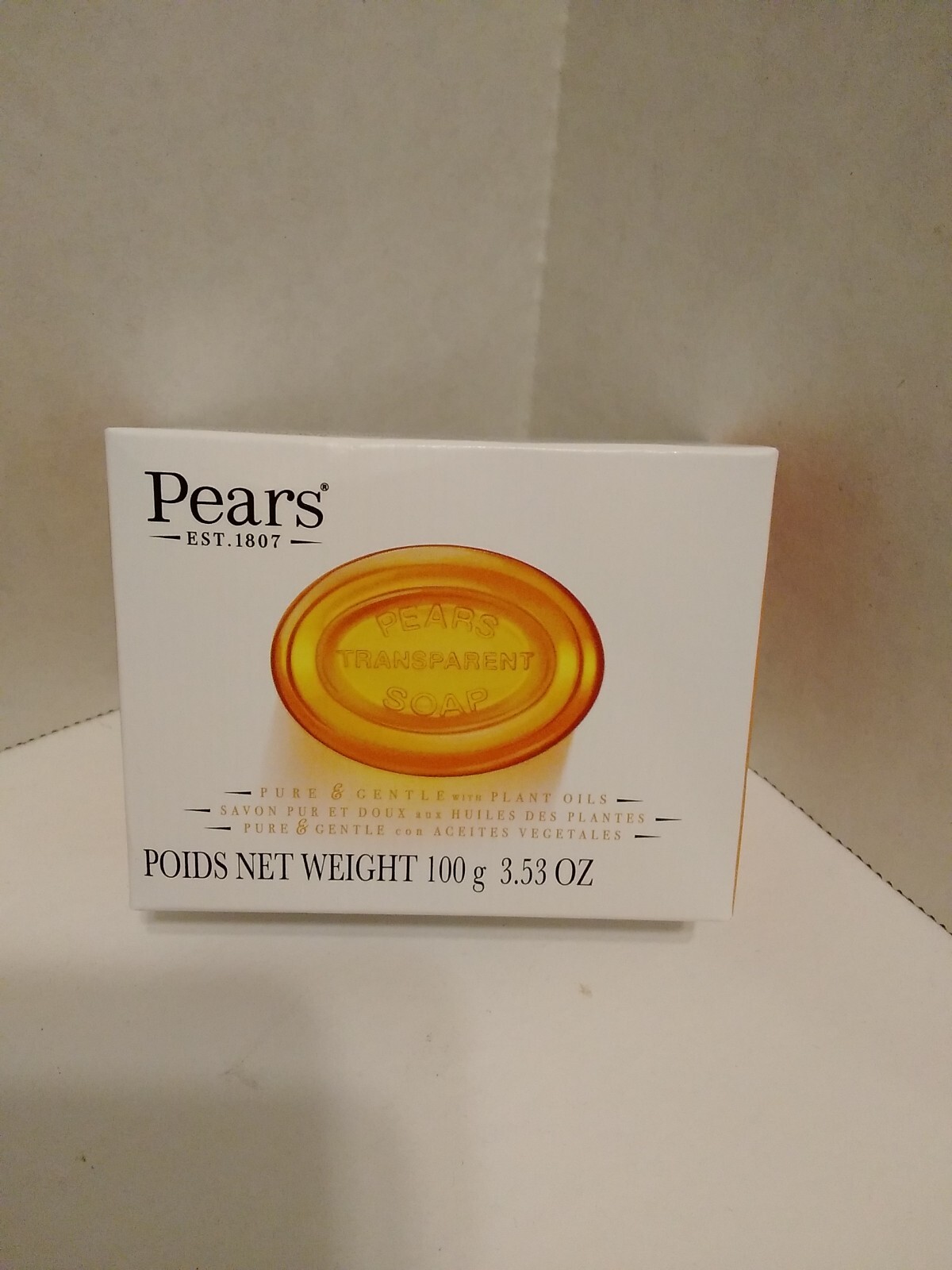 Pears Bar Soap Pure and Natural with Plant Oils Pack of 2 Each 3.53 Oz