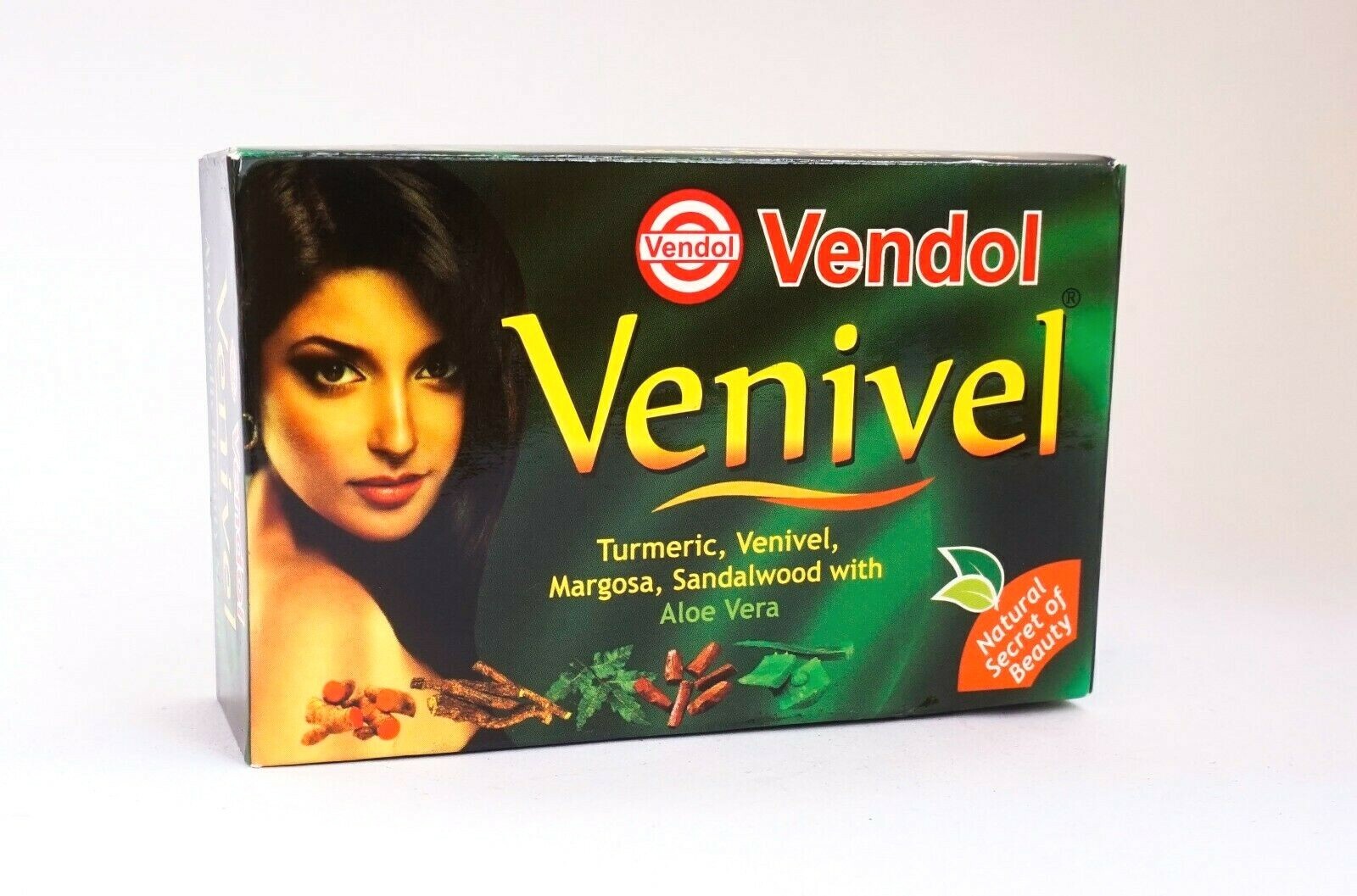 VENDOL Venivel Ayurveda Herbal Beauty Soap Natural Secret of Healthy Skin – 80g