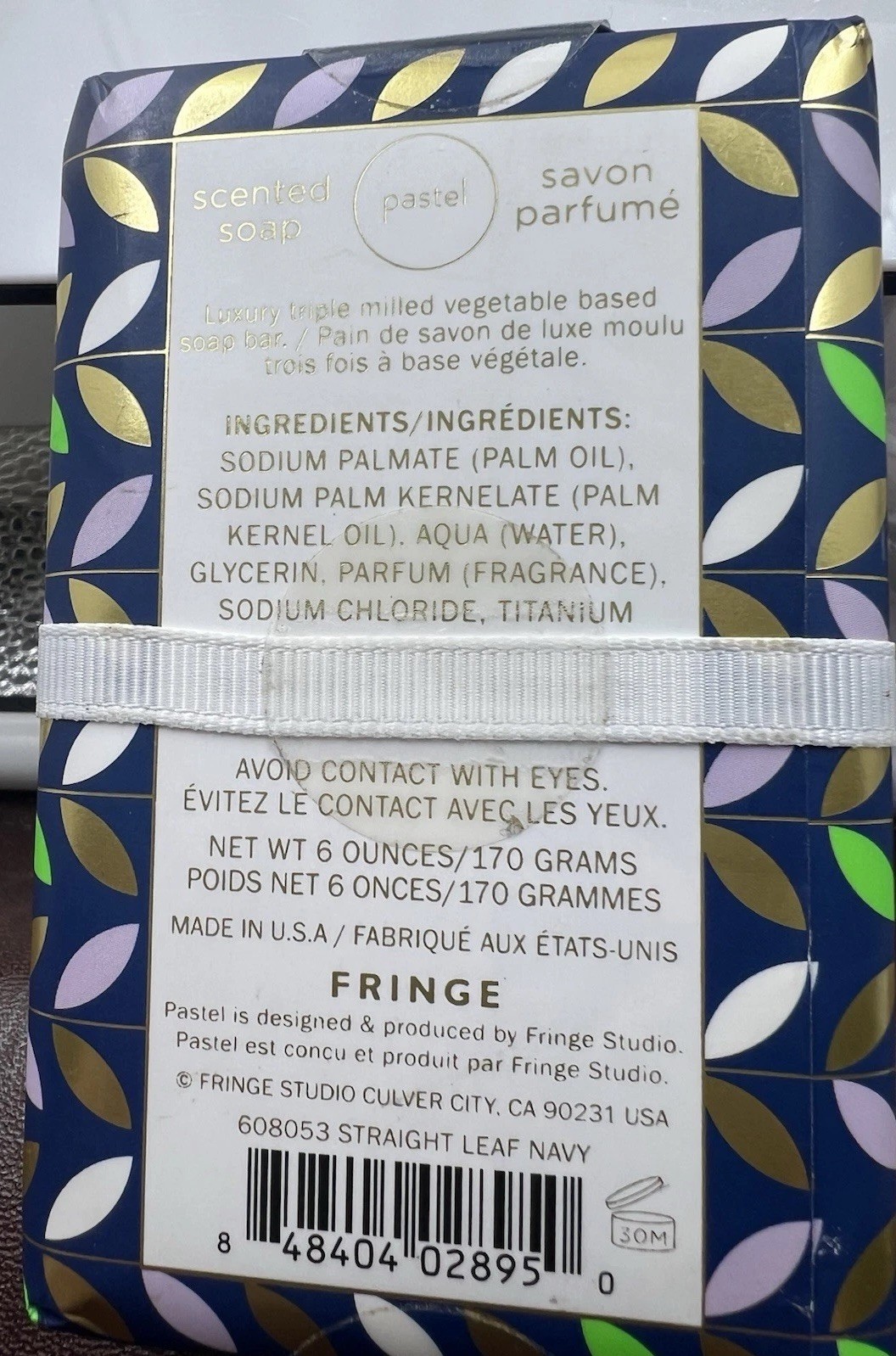 6 Soap Lot Variety Deluxe Soaps Fringe 4711 Wasser Mistral Italy France NEW