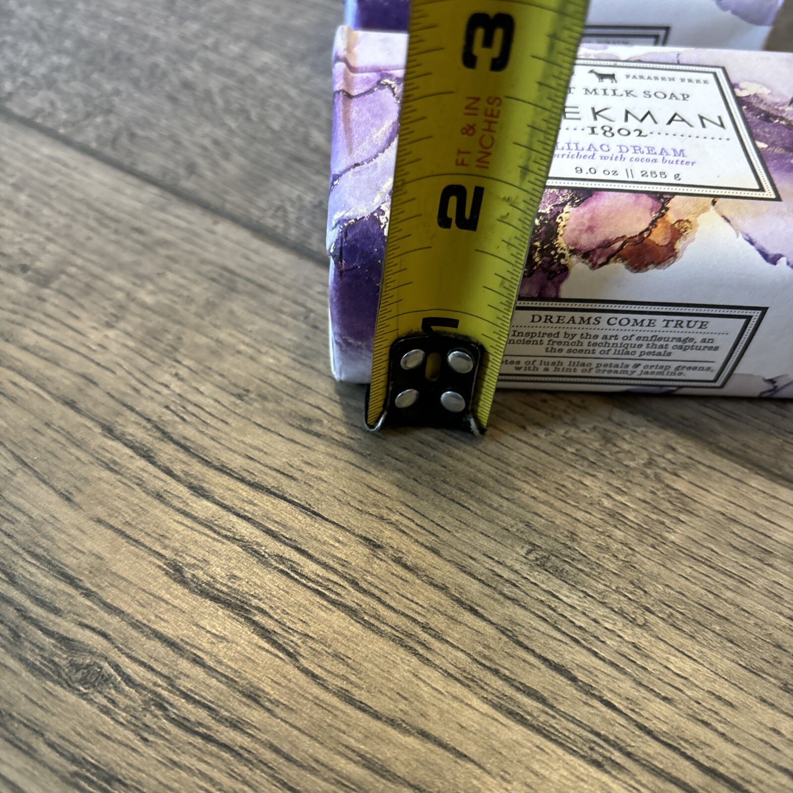 Beekman 1802 Lilac Dream Goat Milk Soap -Large Bar – 9 oz. Lot Of 2 Bars