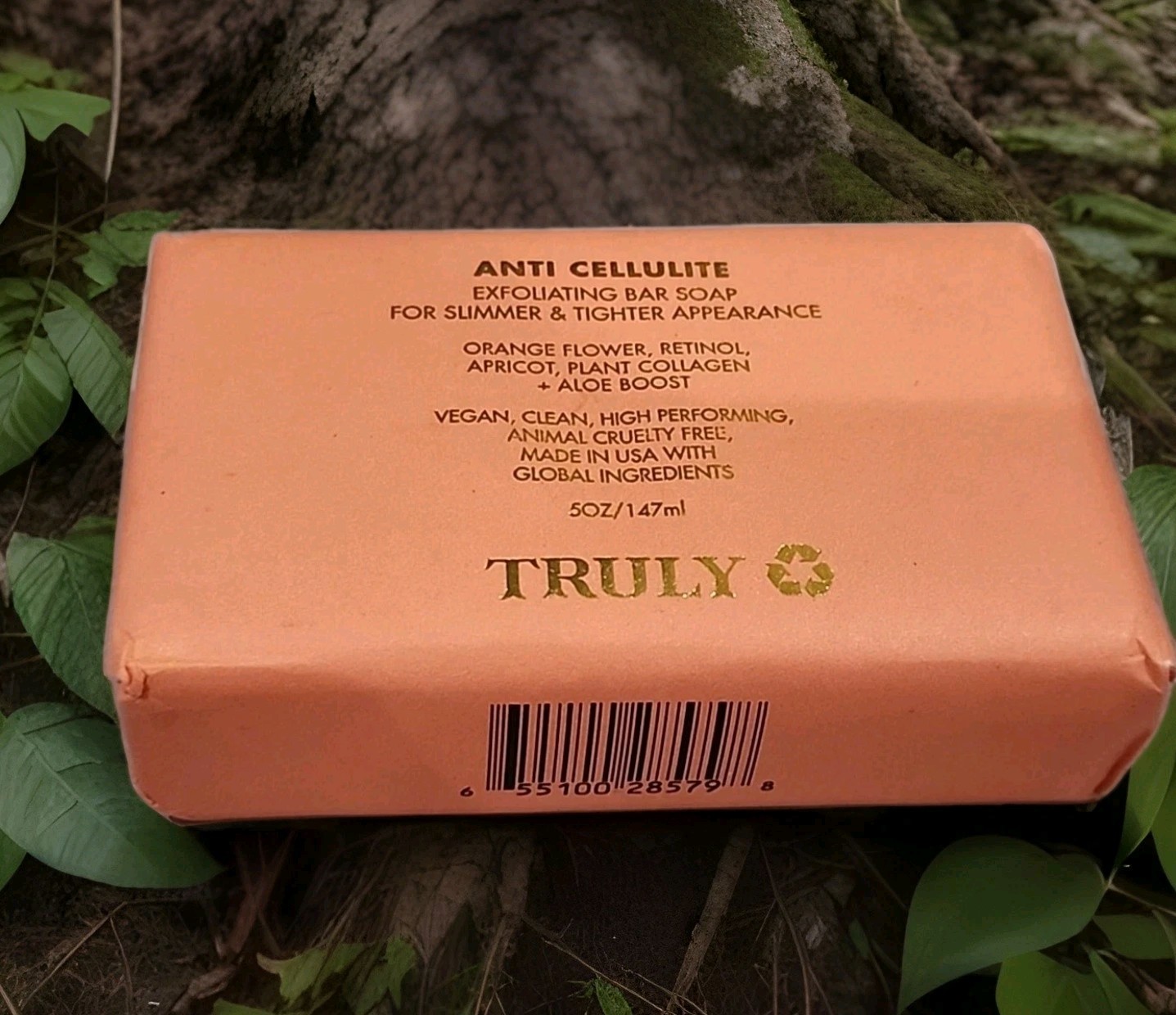 TRULY Anti Cellulite Exfoliating Bar Soap 5oz/147ml VEGAN HTF DISCONTINUED HTF