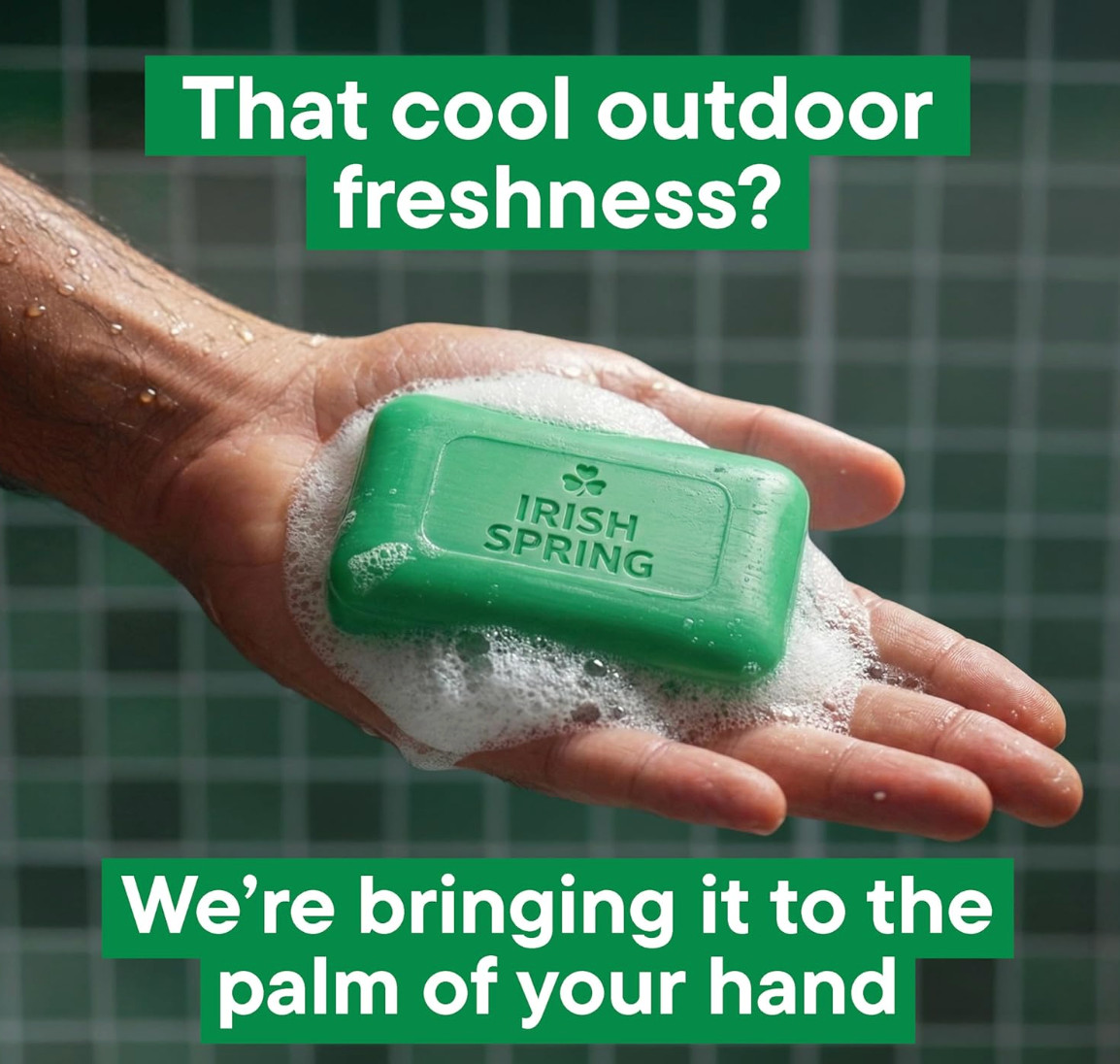 Irish Spring Original Clean 12HR Fresh Deodorant Soap ***4.5oz*** (127g)