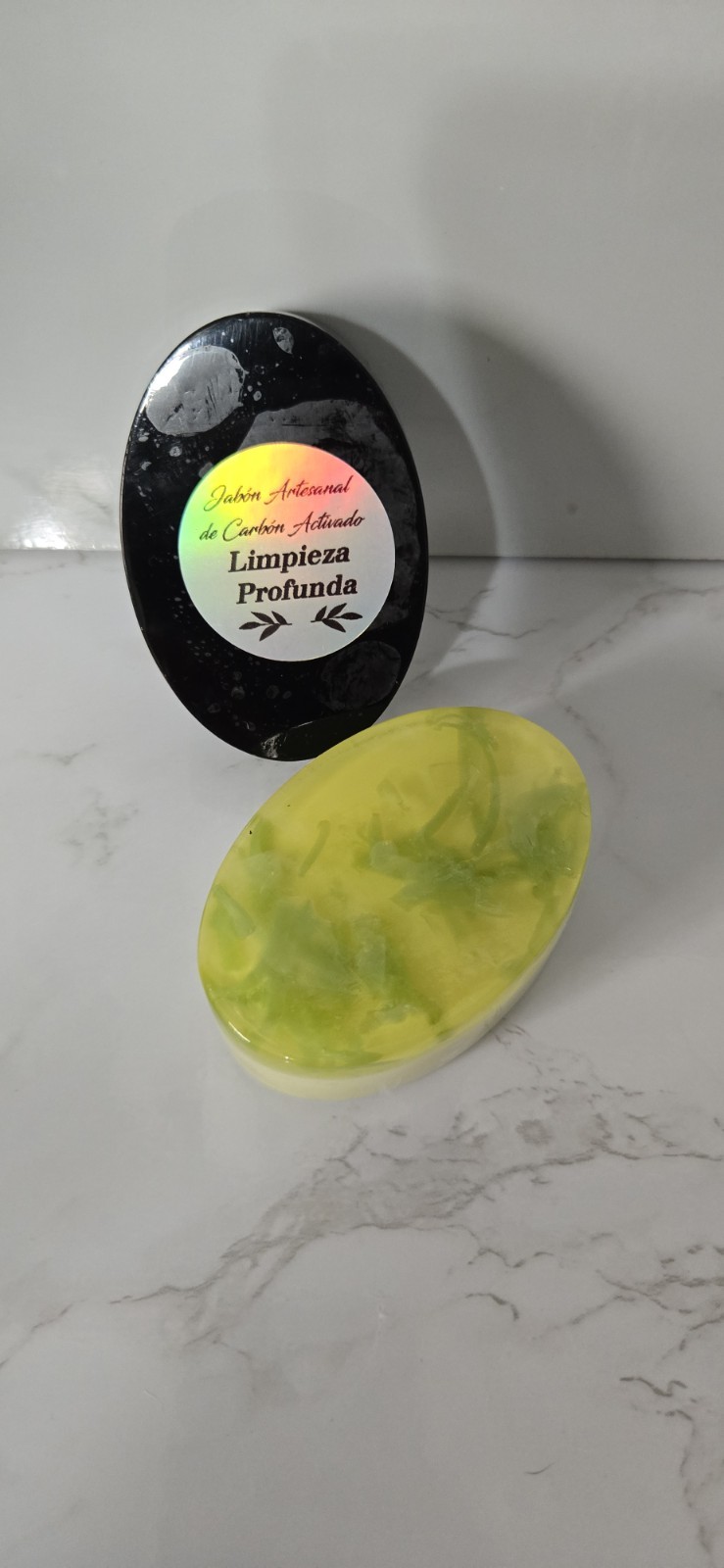 Activated Charcoal & Aloe Vera Handmade Soap Set – Deep Cleansing & Hydrating