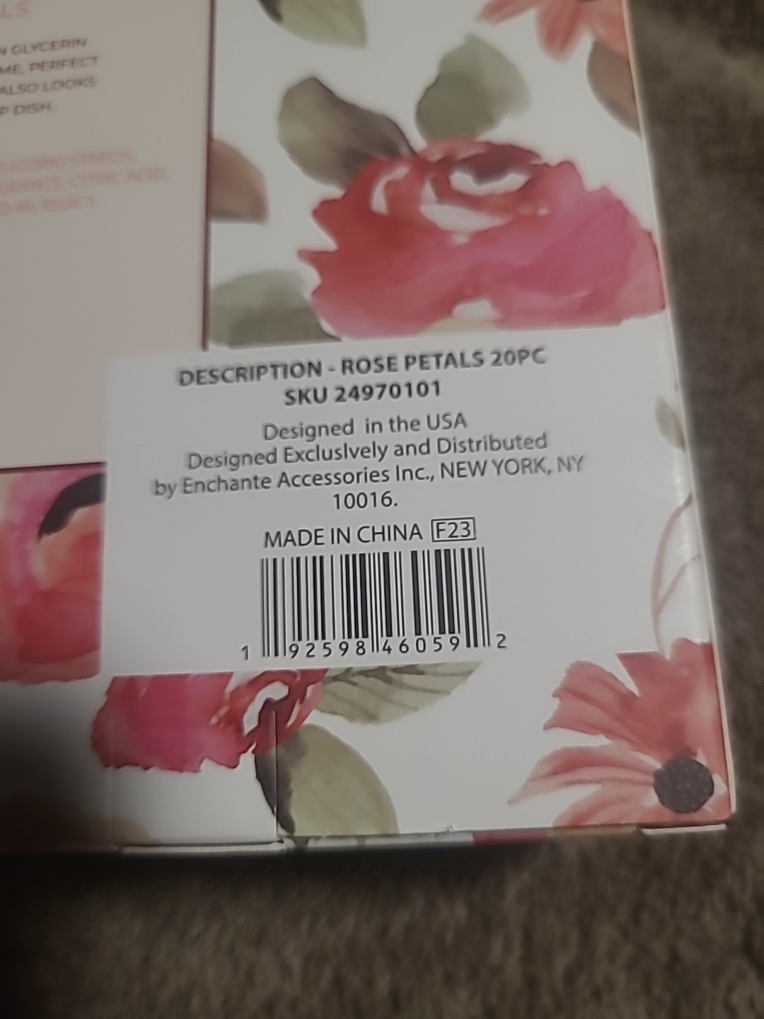 Belle Maison Wild Roses Scented Soap Petals (Buy 3 And Save)