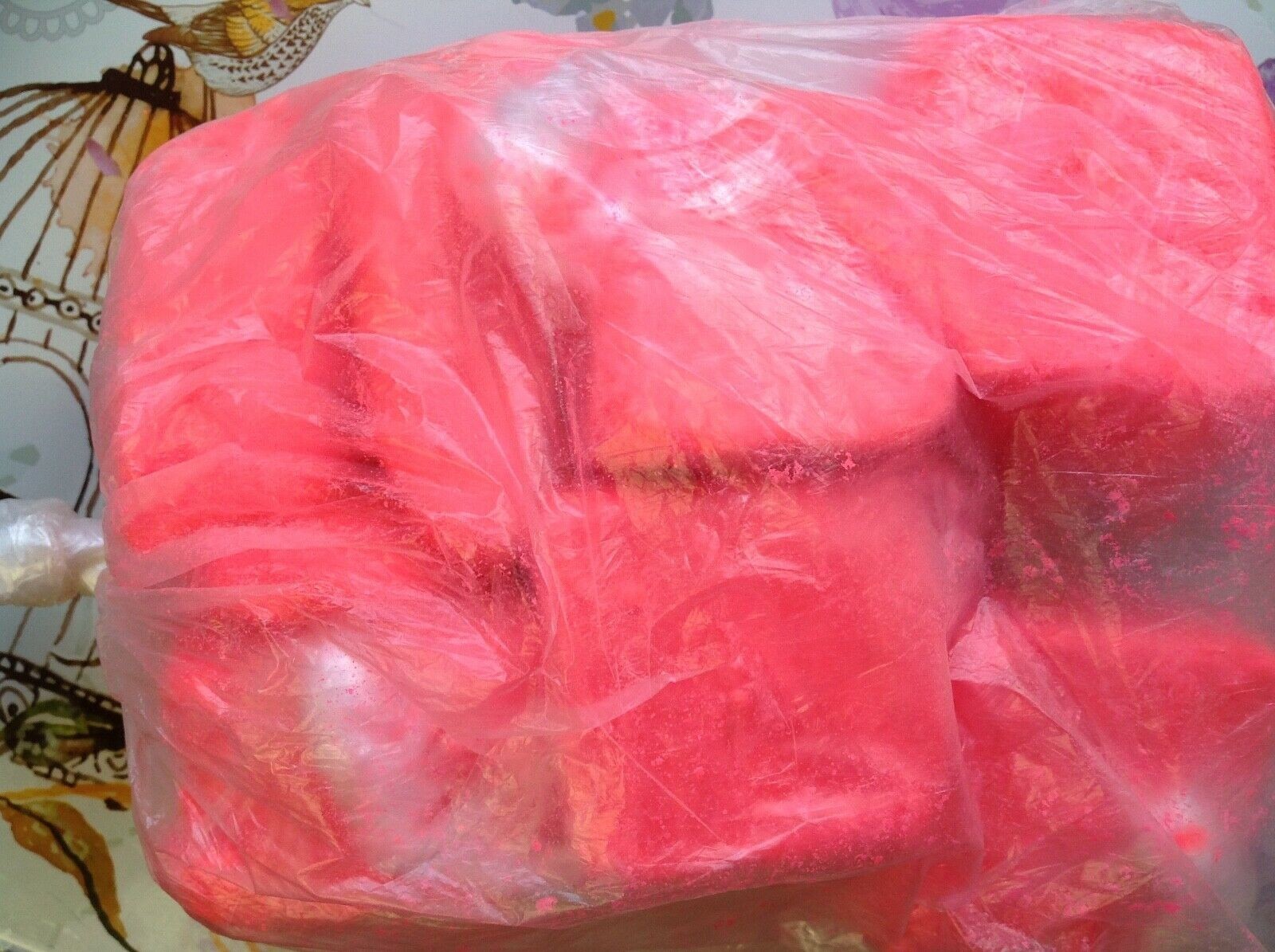 colored ozone treatment soap pink 1pcs