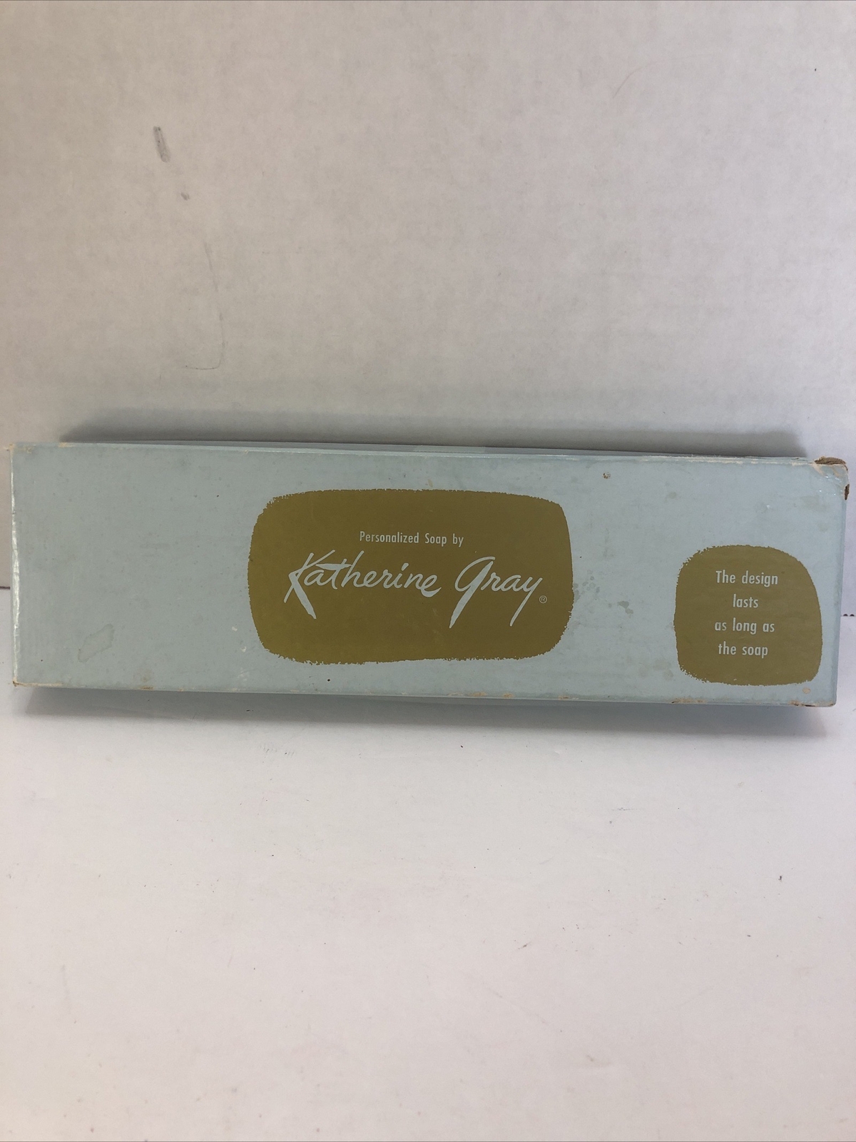 KATHERINE GRAY French Milled Soap Vintage Christmas Holly 6 Bars In Original Box