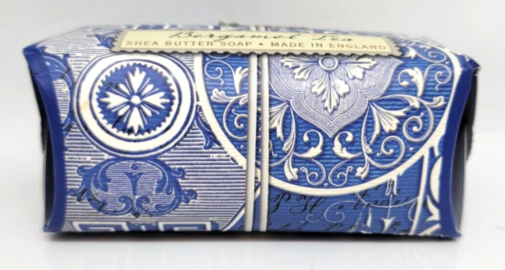 Michel Design WorksARTISANAL Soap BERGAMOT TEA 7.3 Oz England NO SILVER LOGO CAP