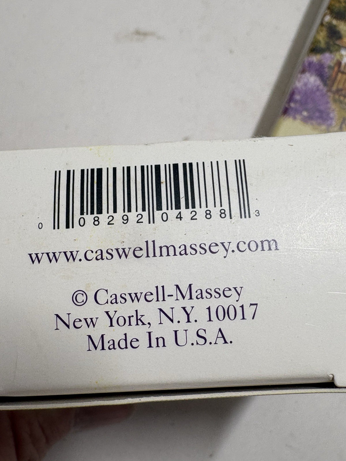 Caswell-Massey English Lavender Soap Trio (3.25 oz) = Lavender Vanilla Bath Soak