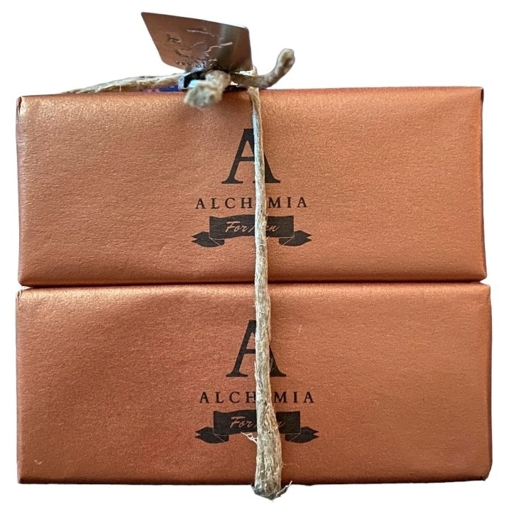 ALCHIMIA For Men SANDAL Vegetable Bar Soap 2 x 8.75 oz. Italy