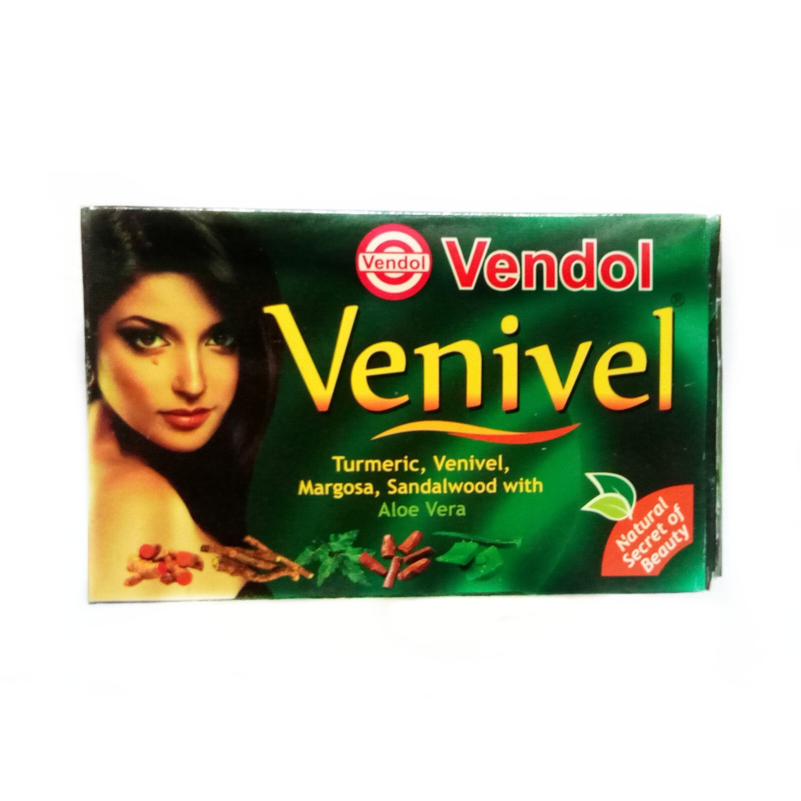 VENDOL VENIVEL SOAP Herbal Ayurvedic Beauty Soap Gold Skin Care 100% Natural