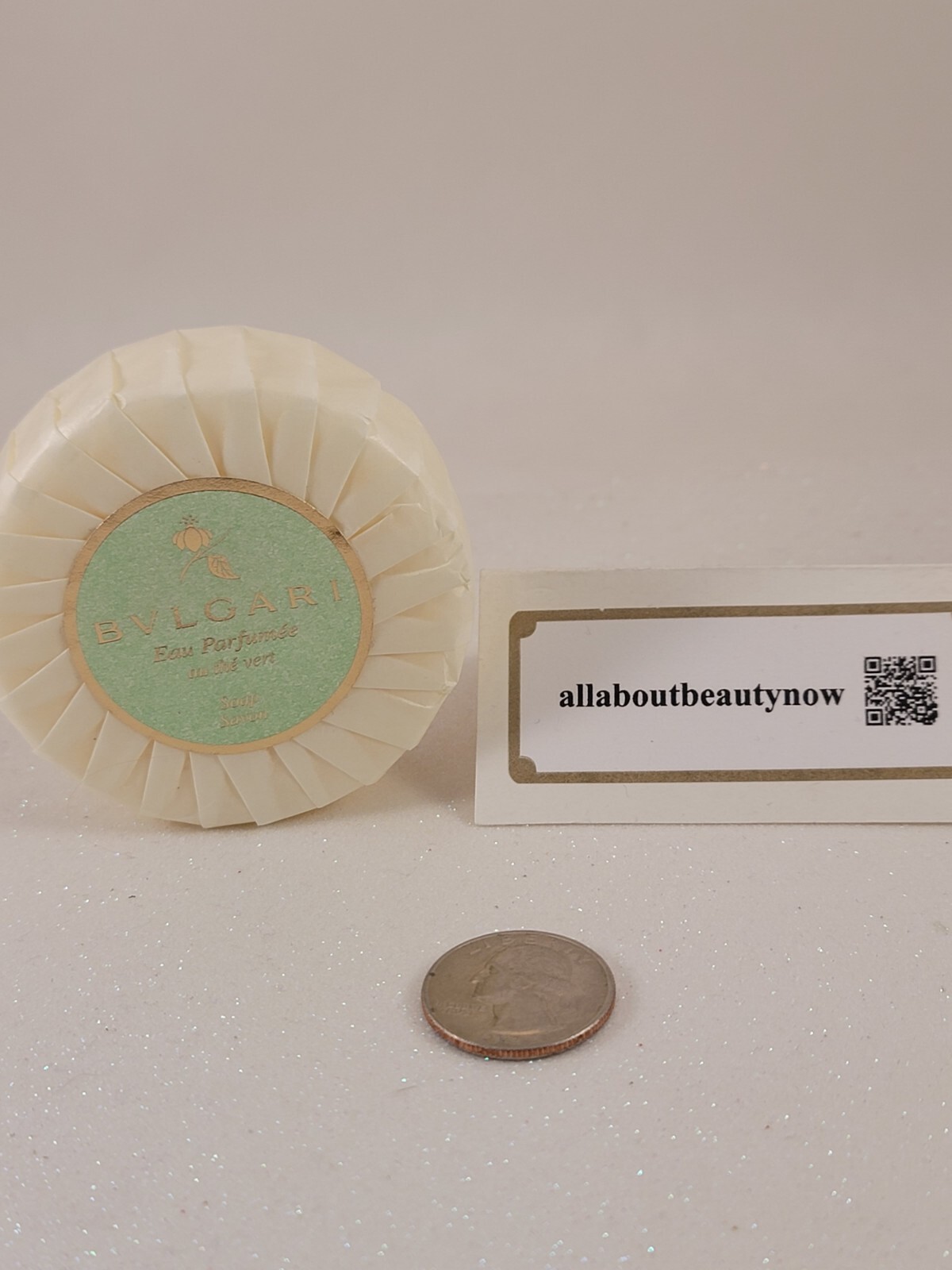 Bvlgari Au The Vert Green Tea Soap Savon 2.6oz Bar Eau Parfumee