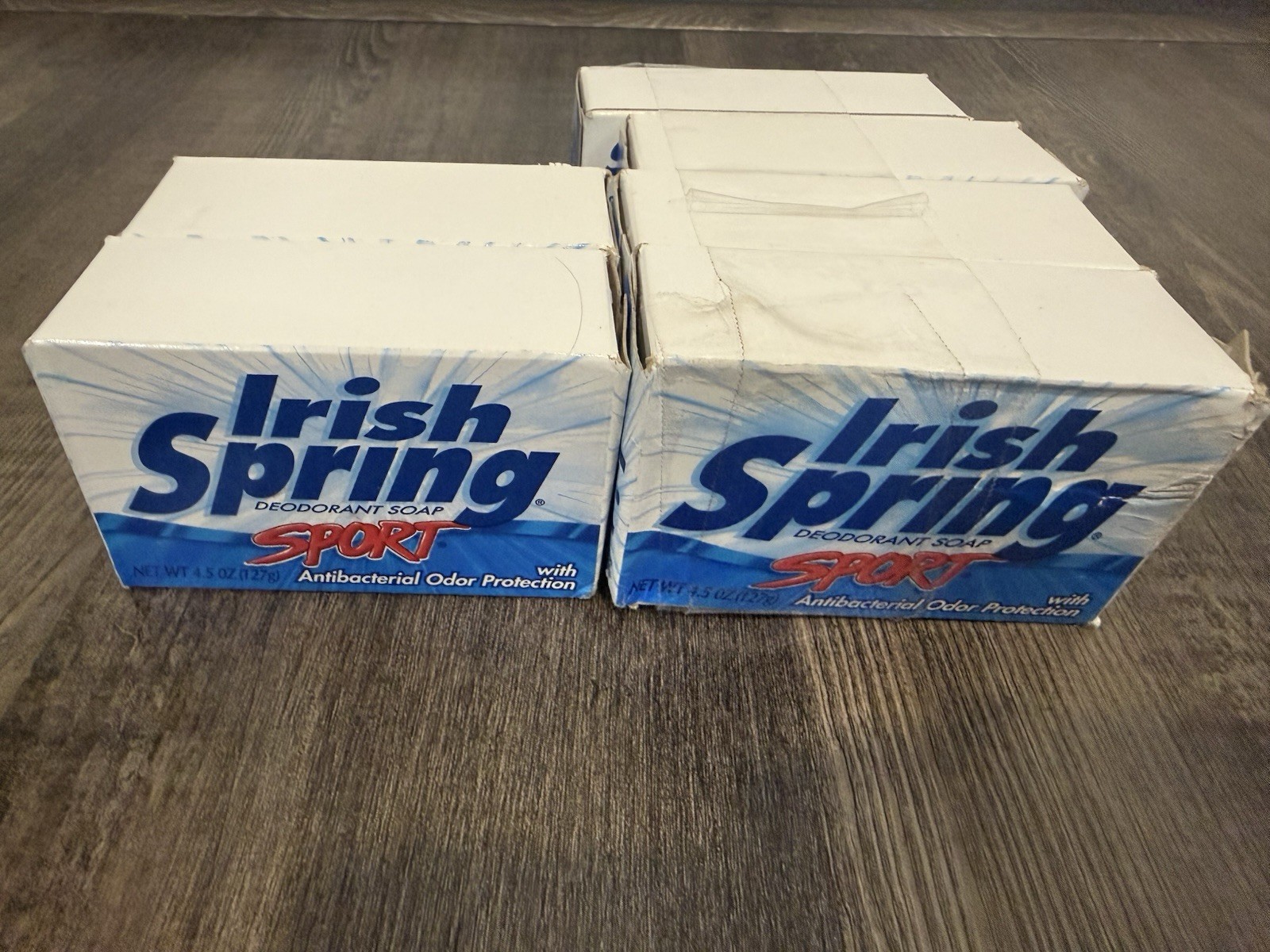 Irish Spring Bar Soap 4.5oz Sport Scent 6 Bars NOS
