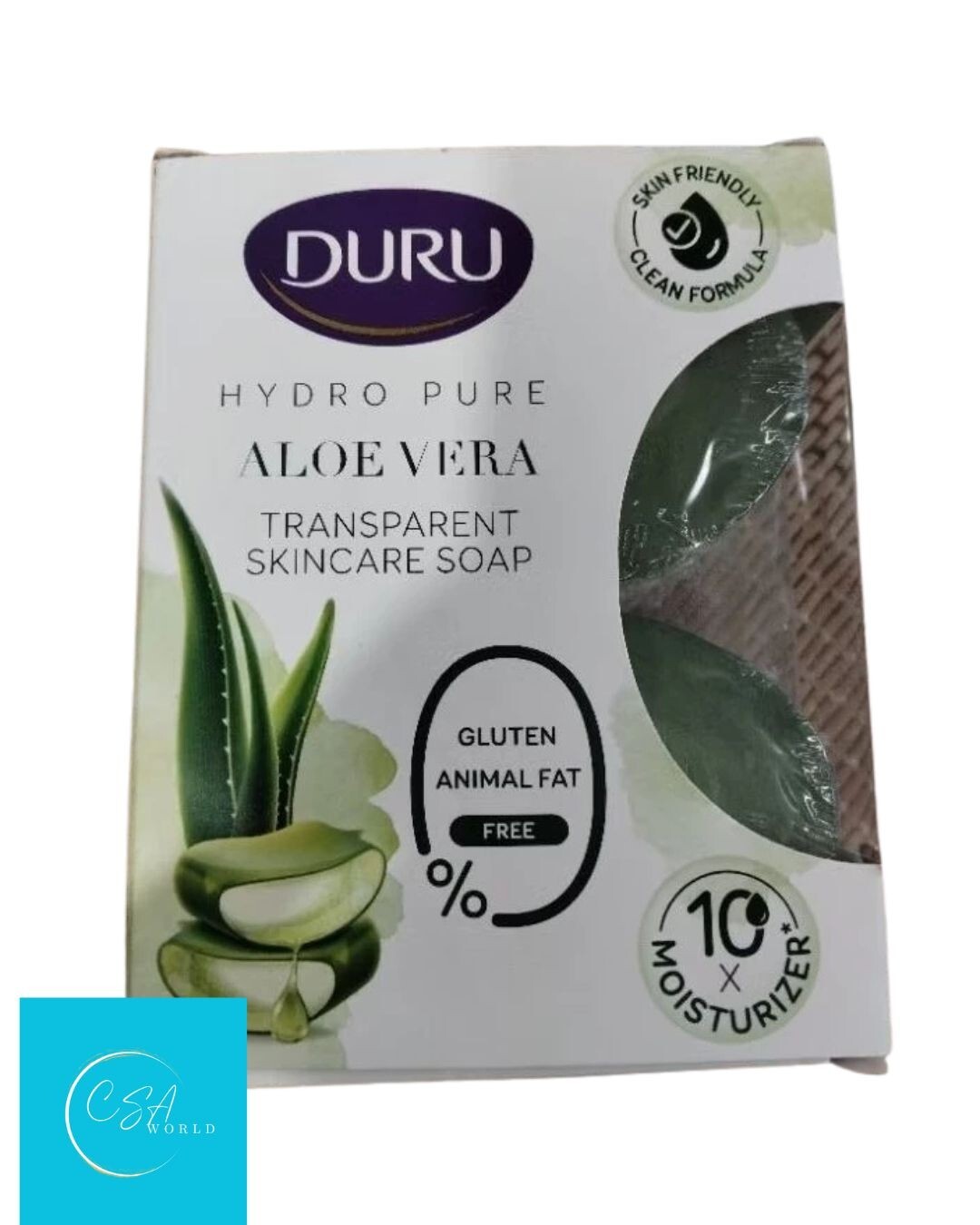 Duru Aloe Vera Glycerin Bar Soap (135GX2BAR )x 4 packs