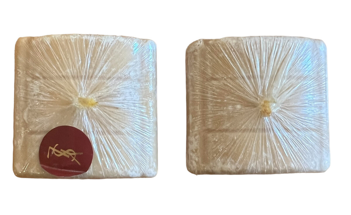 Yves Saint Laurent Opium Perfumed Bath Soap Savon Travel Size 1.6oz Each Lot 2