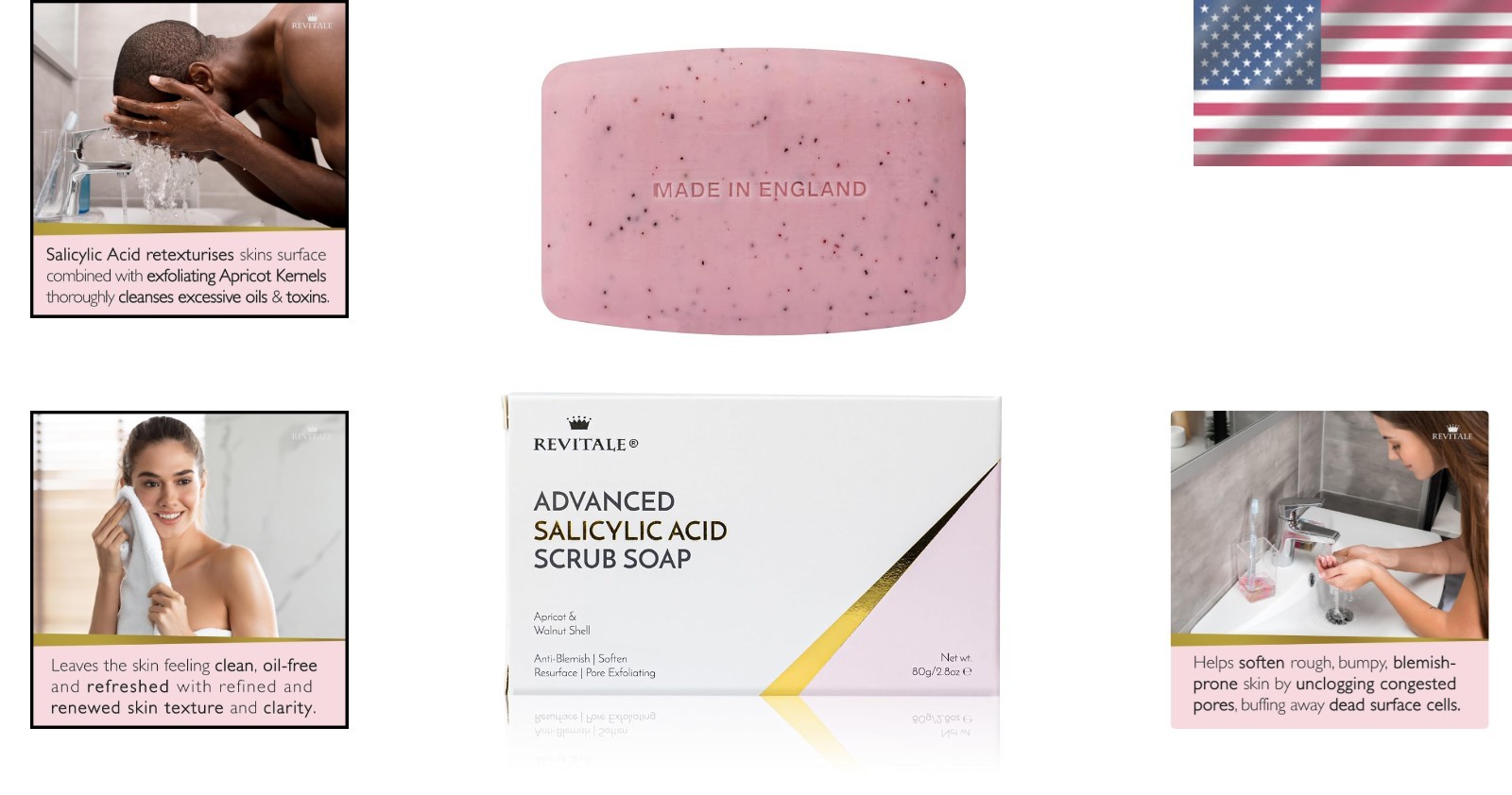 Advanced BHA Salicylic Acid Exfoliating Soap – Deep Cleanser for Face & Body
