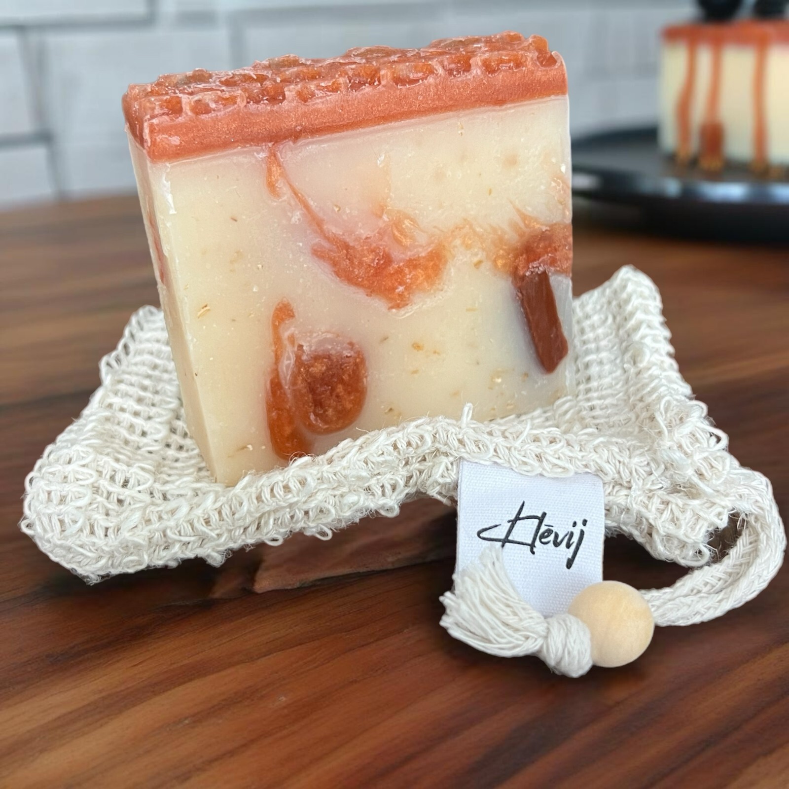 Klevij Vanilla Honey Comb Artisan Cold Process Soap