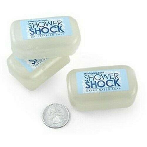 Holiday Gifts! 240pc Caffeinated Soap Showershock – 1.5oz bars – MADE IN US