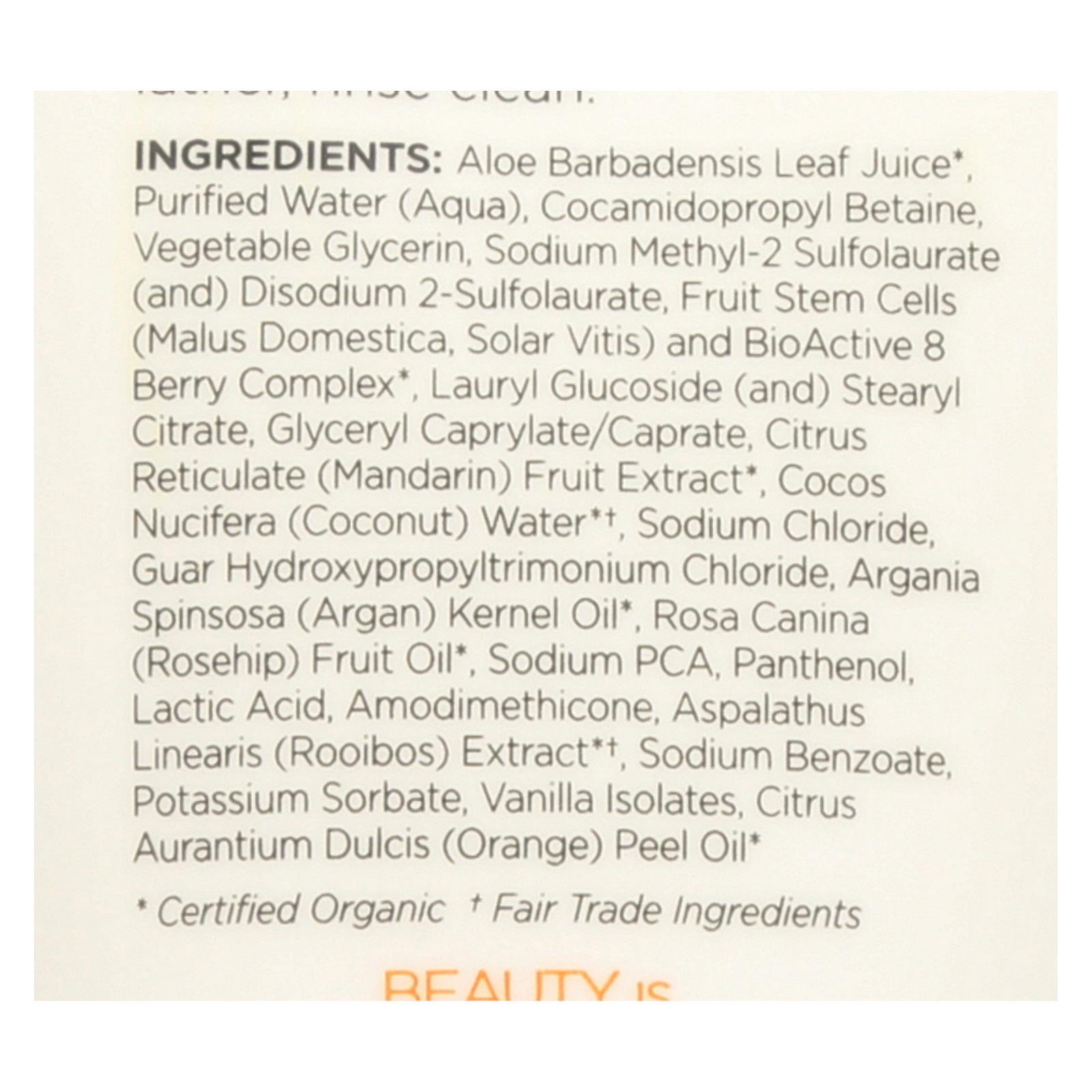 Andalou Naturals Shower Gel Mandarin Vanilla 8.5oz (Pack of 3)