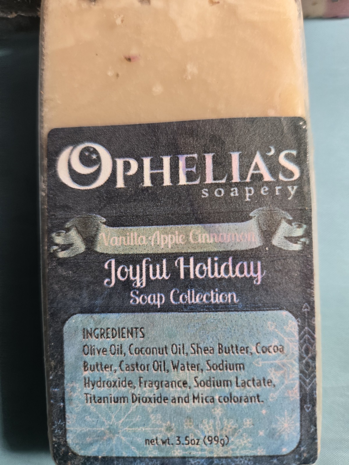 Ophelias Handmade Bar Soap Set Of 3 Various Scents New Luxury