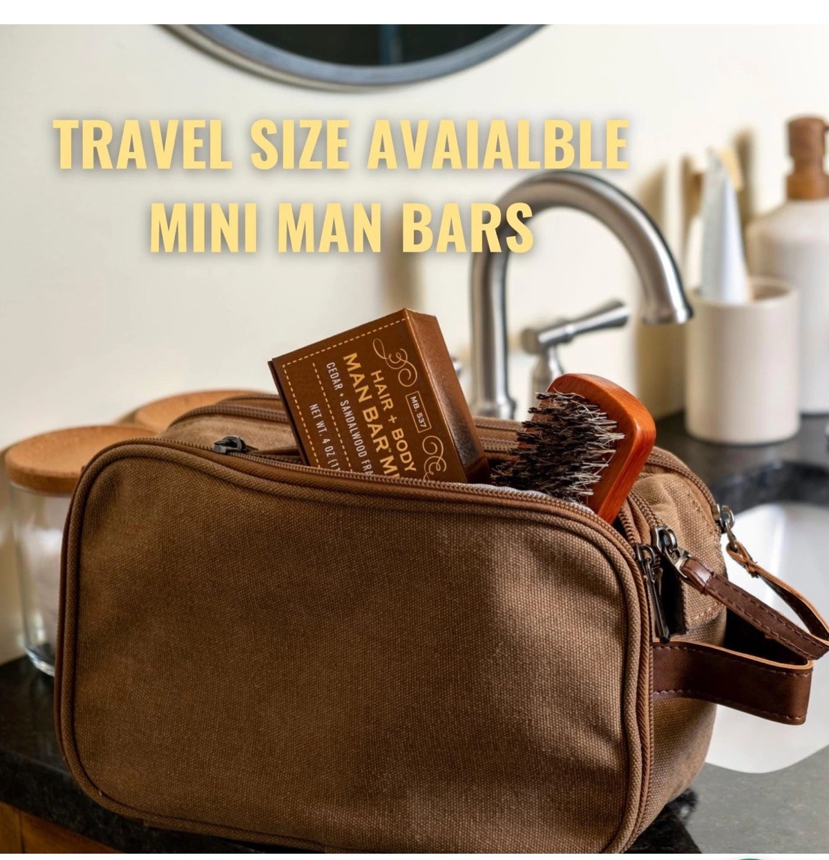 San Francisco Soap Co Man Bar 3-Piece Gift Set – No Harmful Chemicals – Good …