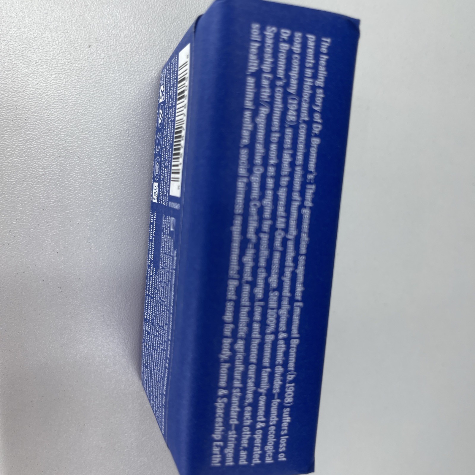 Dr Bronners All One Pure Castile Magic Bar Soap Peppermint 5 oz