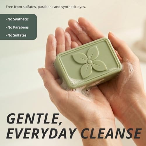 Tea Tree Antifungal Soap Bar 3 Pack 115g Each Body Wash For Gym Post Workout