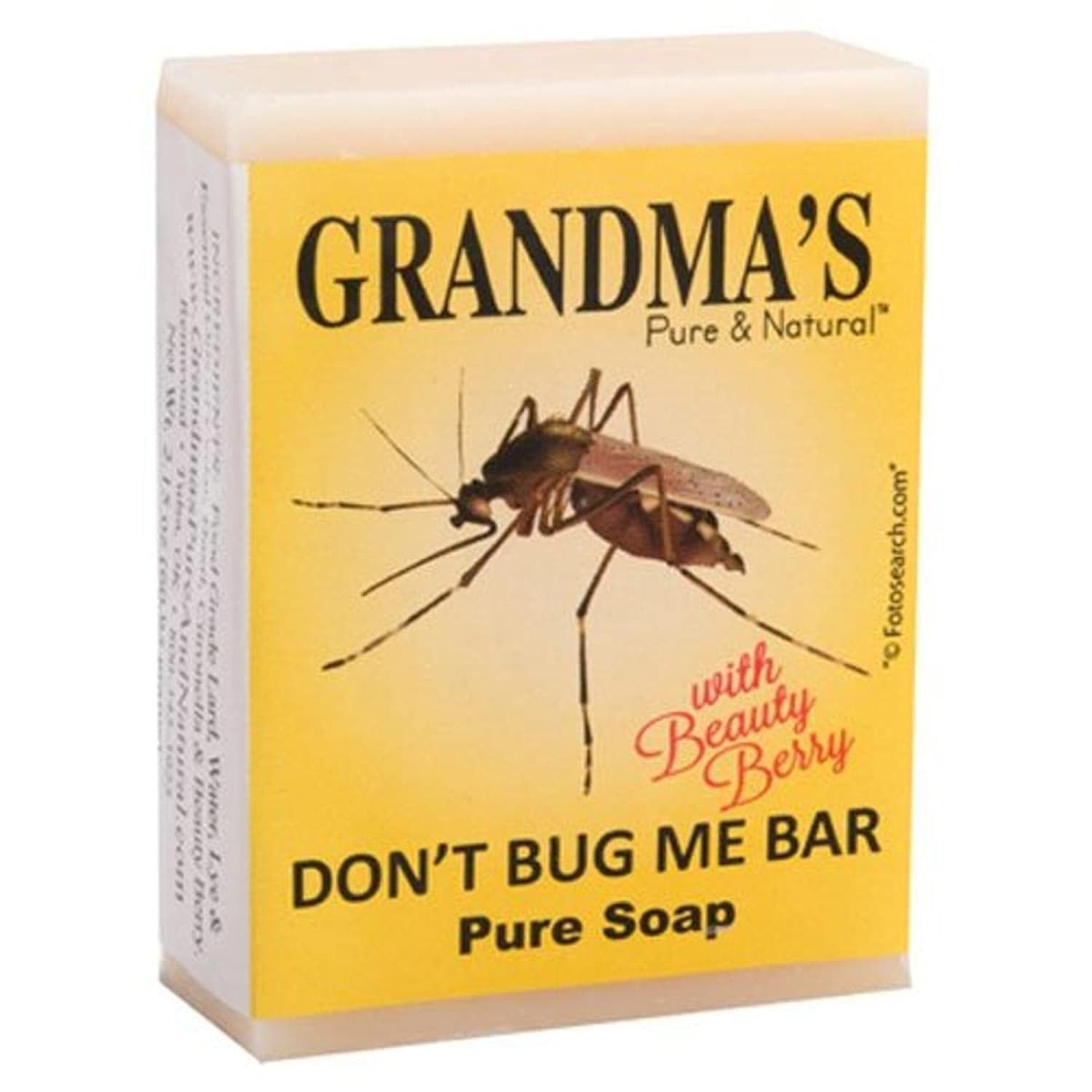 Grandma’s Don’t Bug Me Soap, Natural Insect-Repellent Soap with Essential Oils